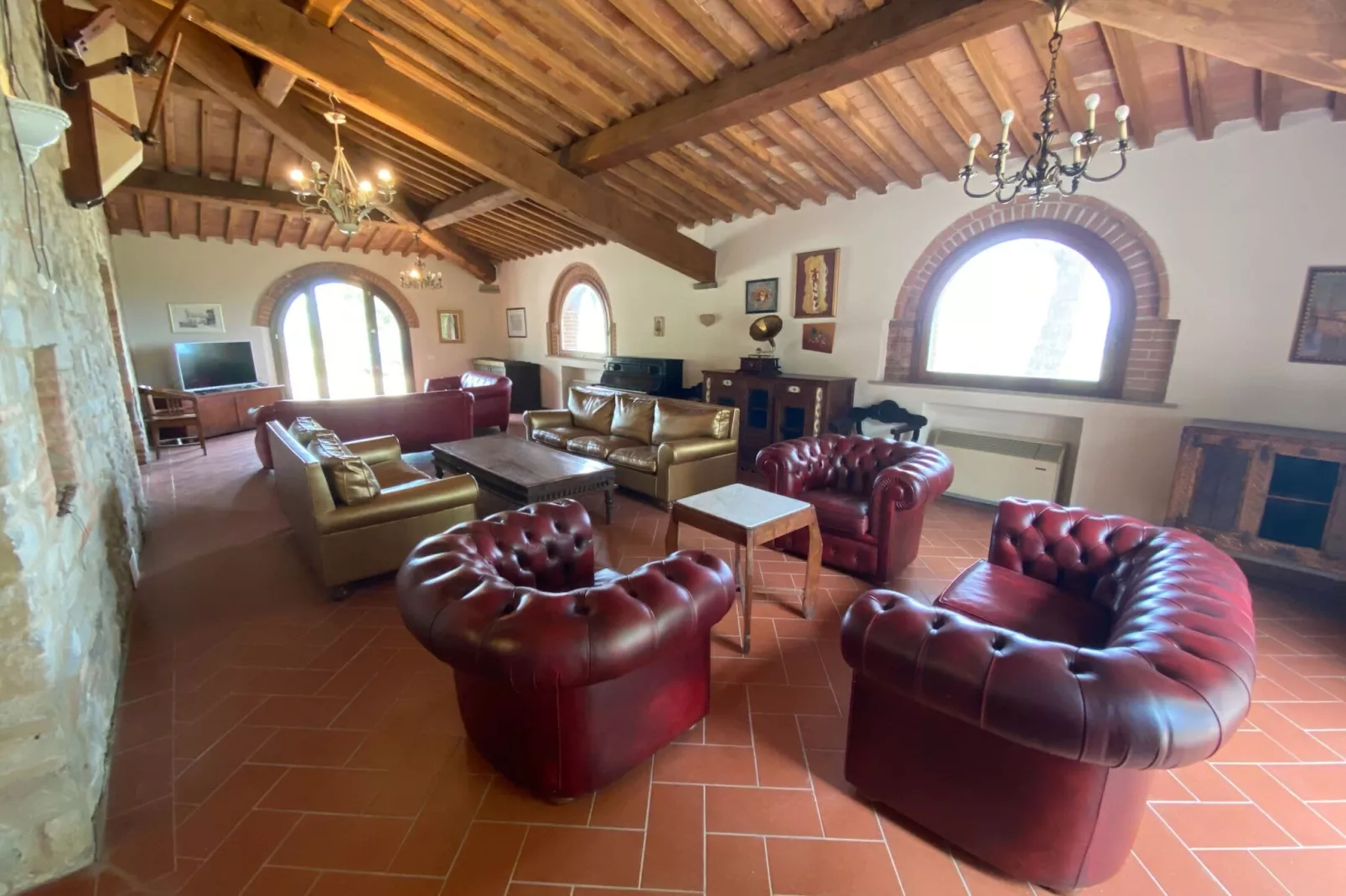 Podere San Giovanni ventisei-Wohnzimmer
