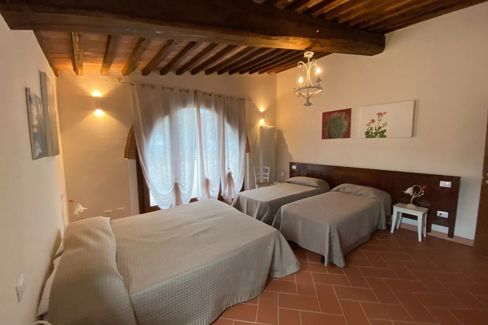 Podere San Giovanni ventisei-Schlafzimmer