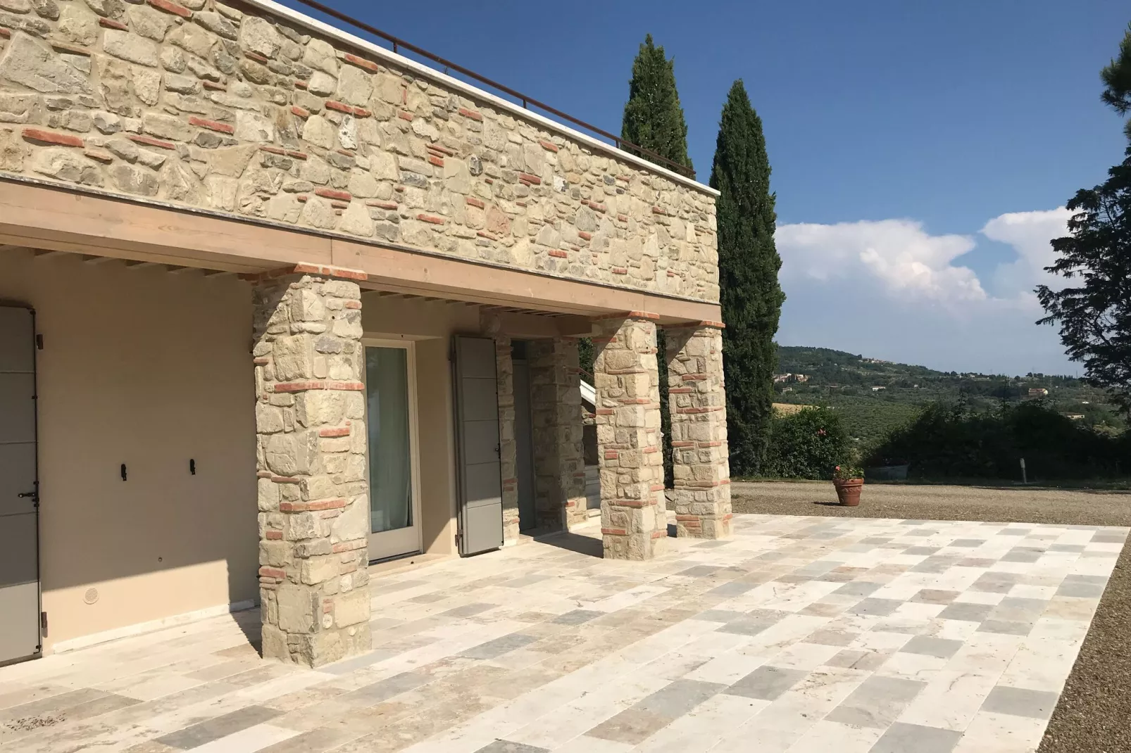 Podere San Giovanni ventisei-Außenbereich Sommer
