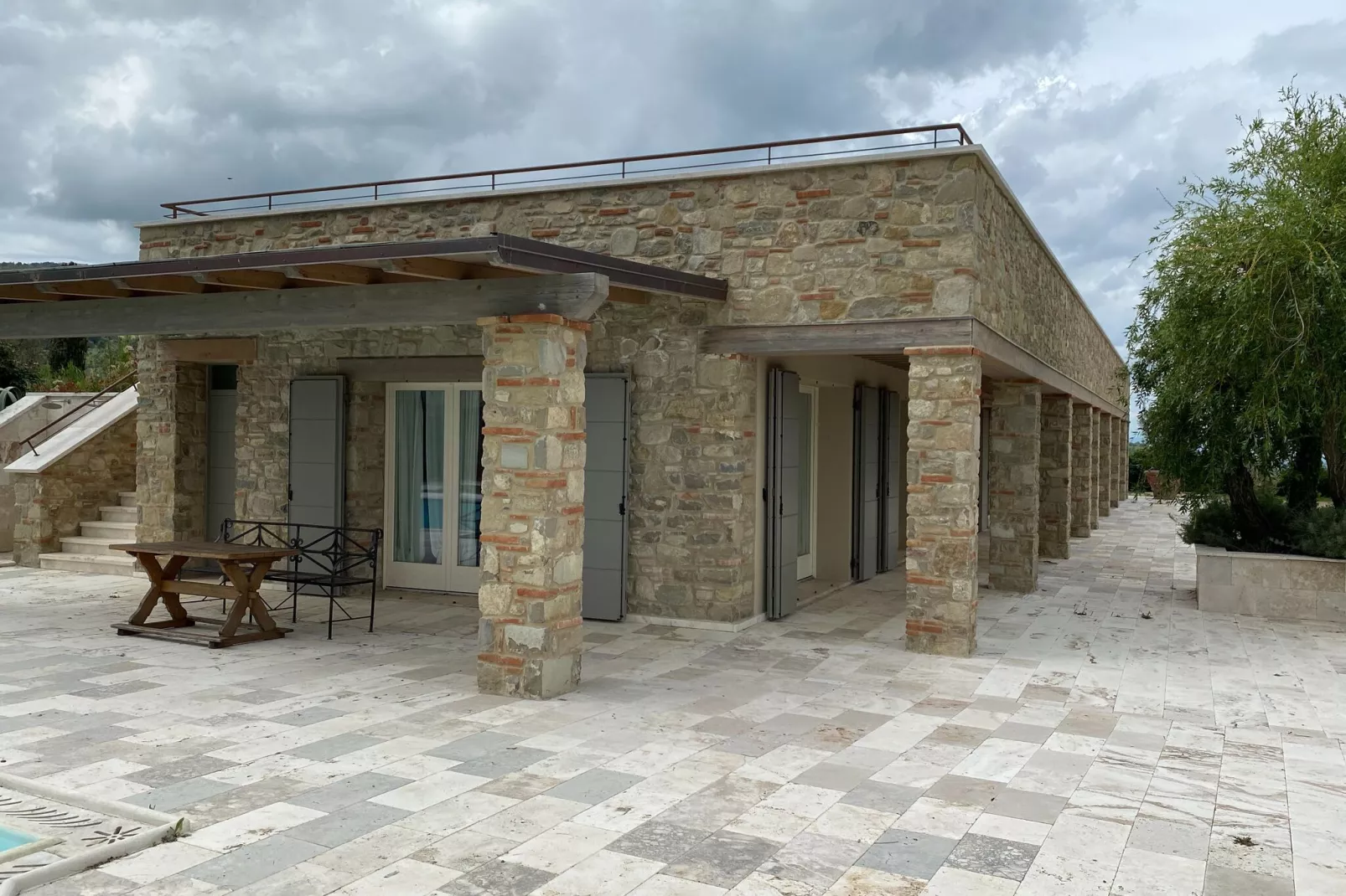 Podere San Giovanni ventisei-Außenbereich Sommer