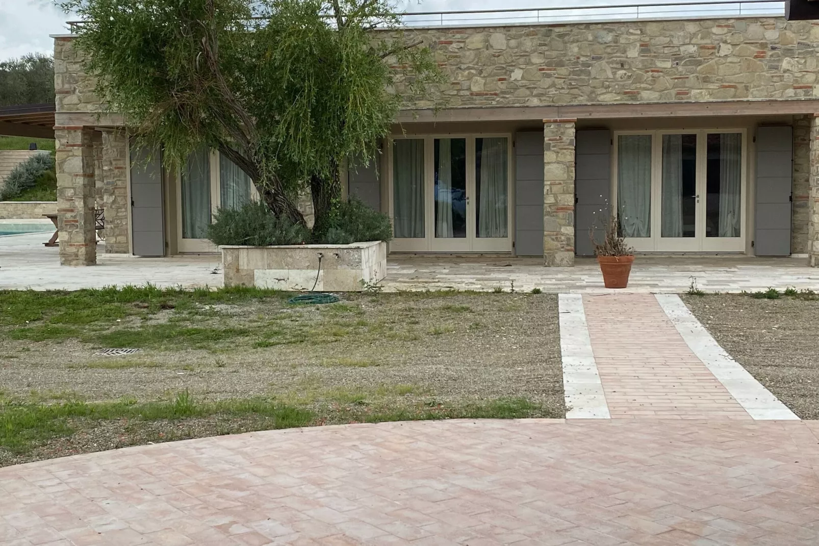 Podere San Giovanni ventisei-Außenbereich Sommer