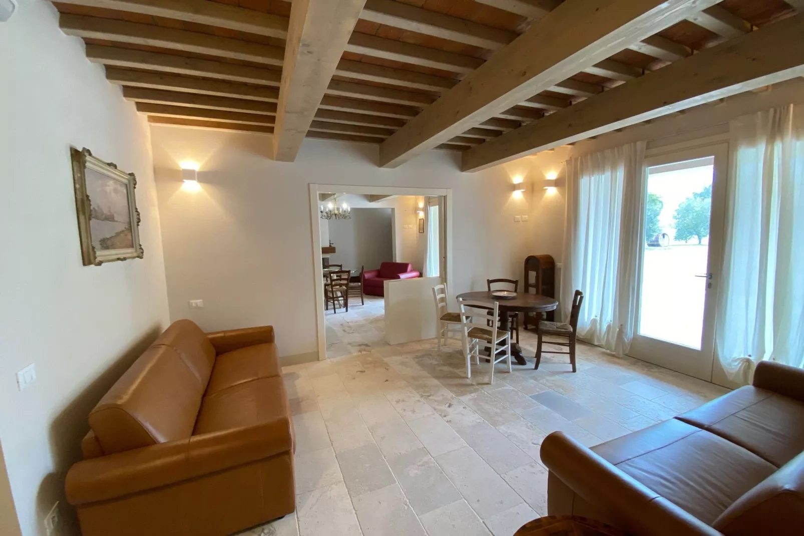 Podere San Giovanni ventisei-Wohnzimmer
