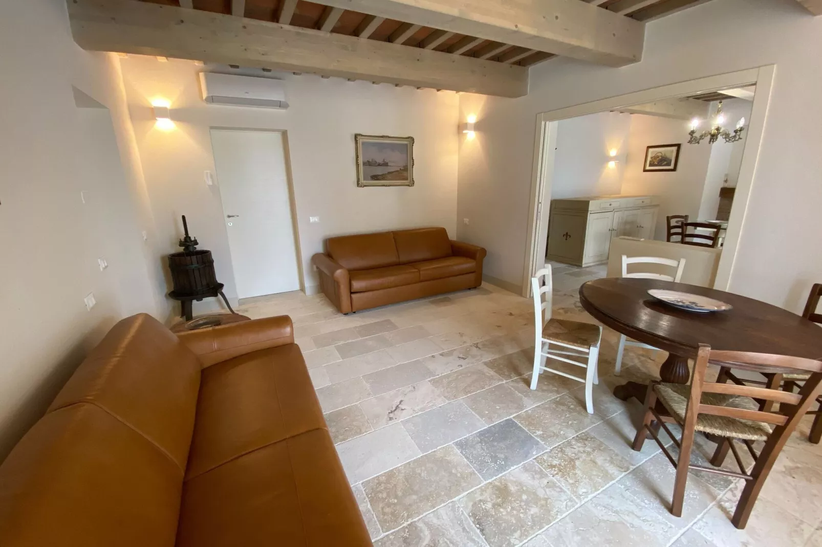 Podere San Giovanni ventisei-Wohnzimmer