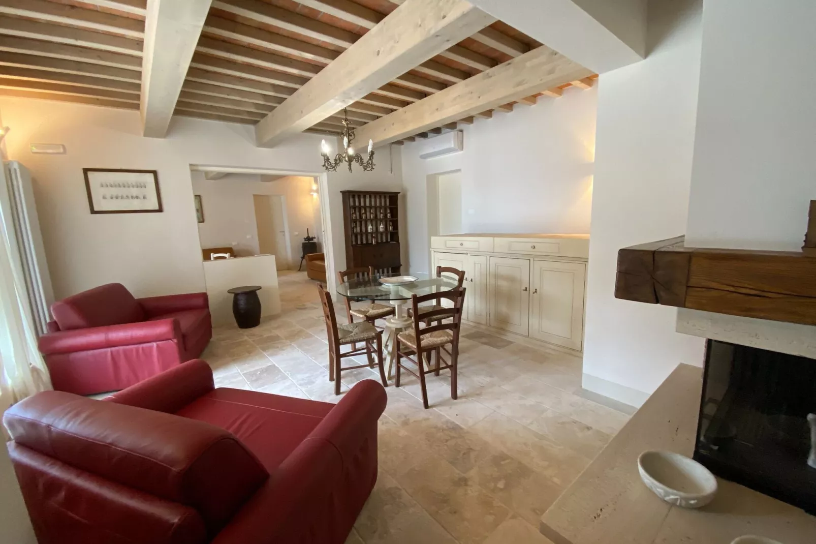 Podere San Giovanni ventisei-Wohnzimmer