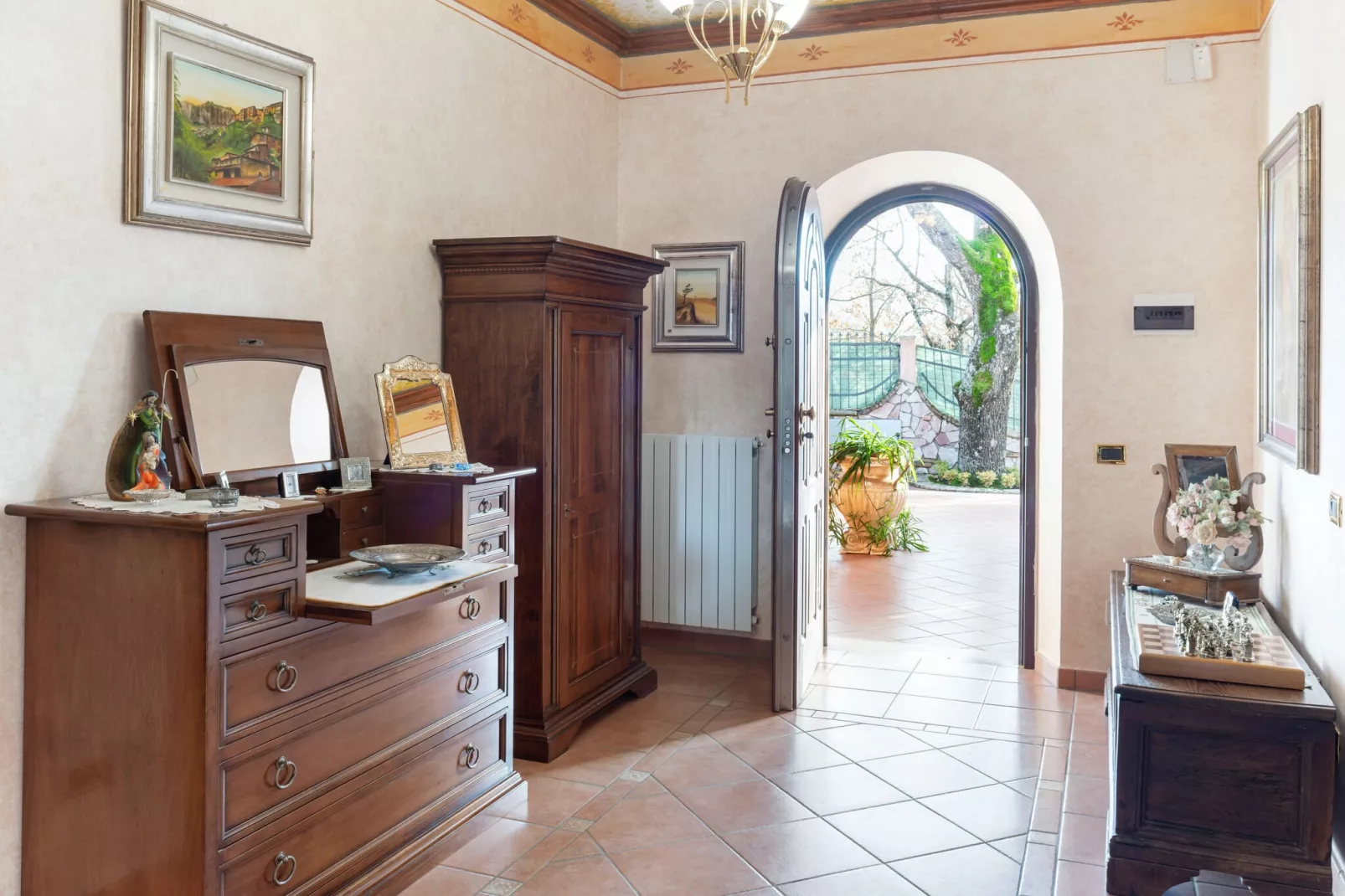 Appartamento in Villa con Giardino e Piscina-Reception hall