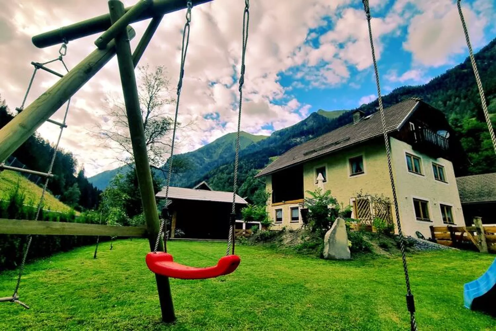 Ferienhaus Krapflgeusche-Exterior summer