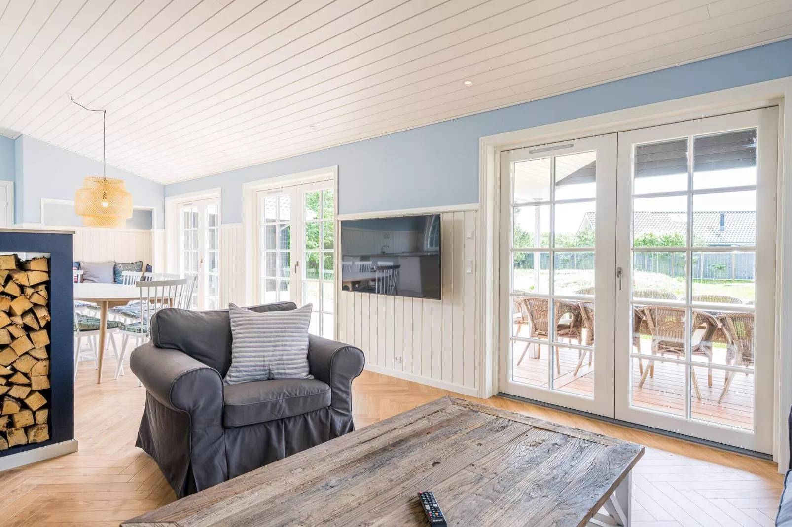 Maison de vacances pour 10 a Blåvand-Intérieur