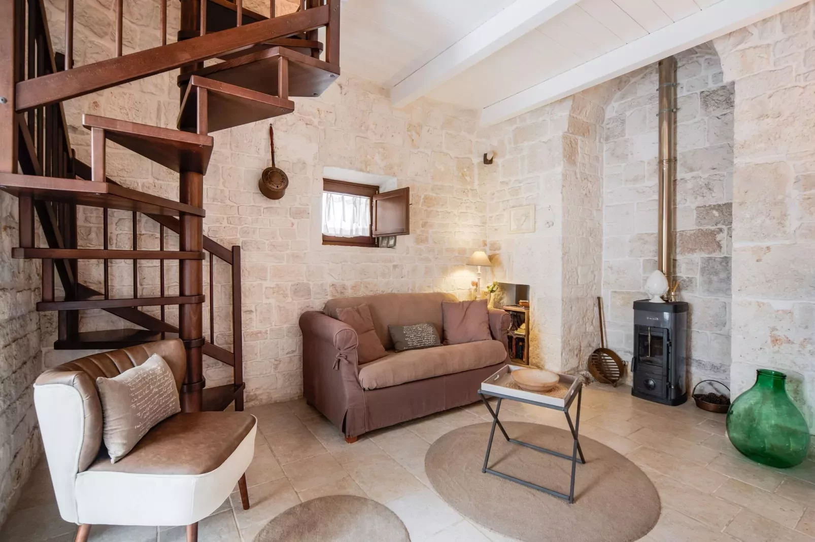 Trullo dell'Ulivo per Tre-Living room
