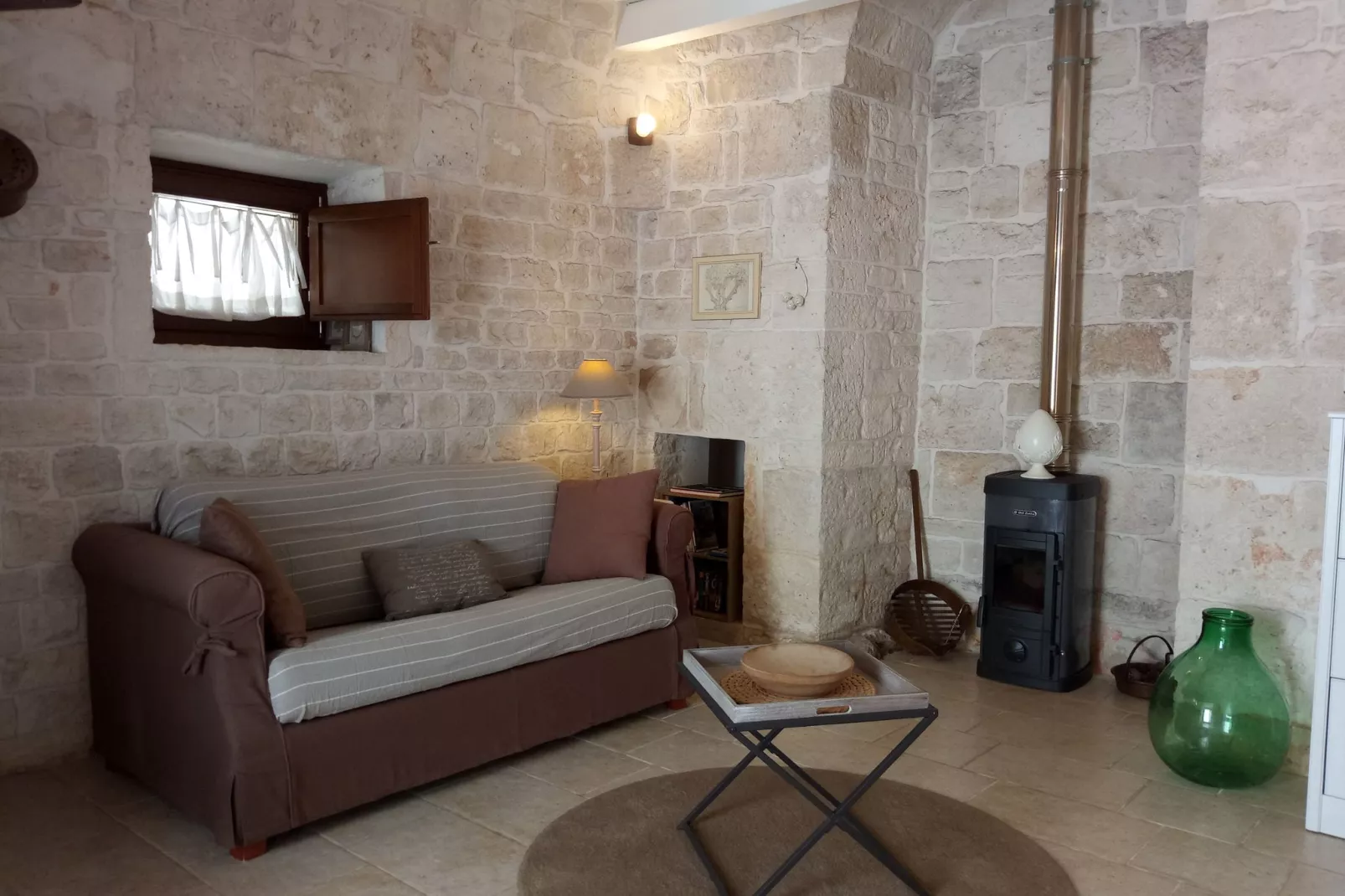 Trullo dell'Ulivo per Due-Living room