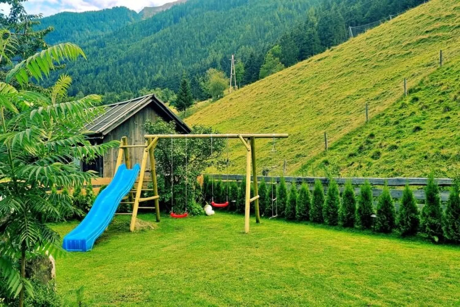 Ferienhaus Krapflgeusche-Gardens summer