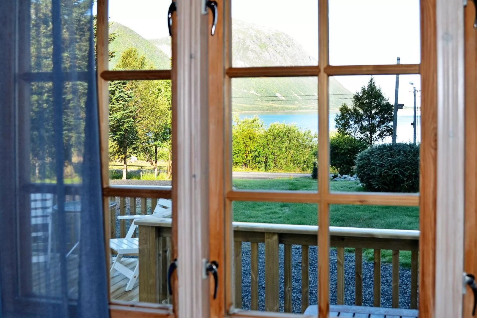5 person holiday home in LAUPSTAD-Water view