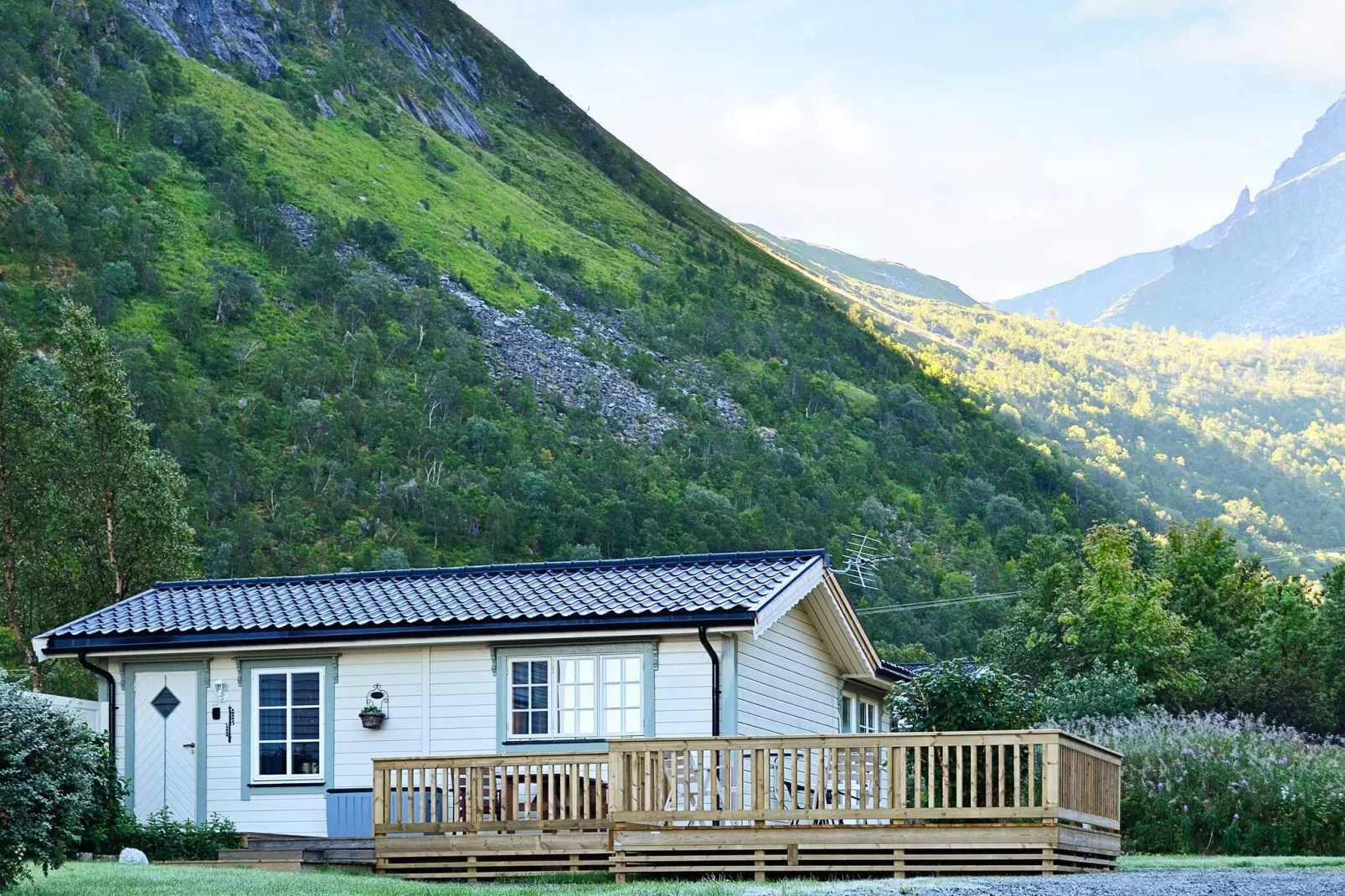 5 person holiday home in LAUPSTAD-Water view
