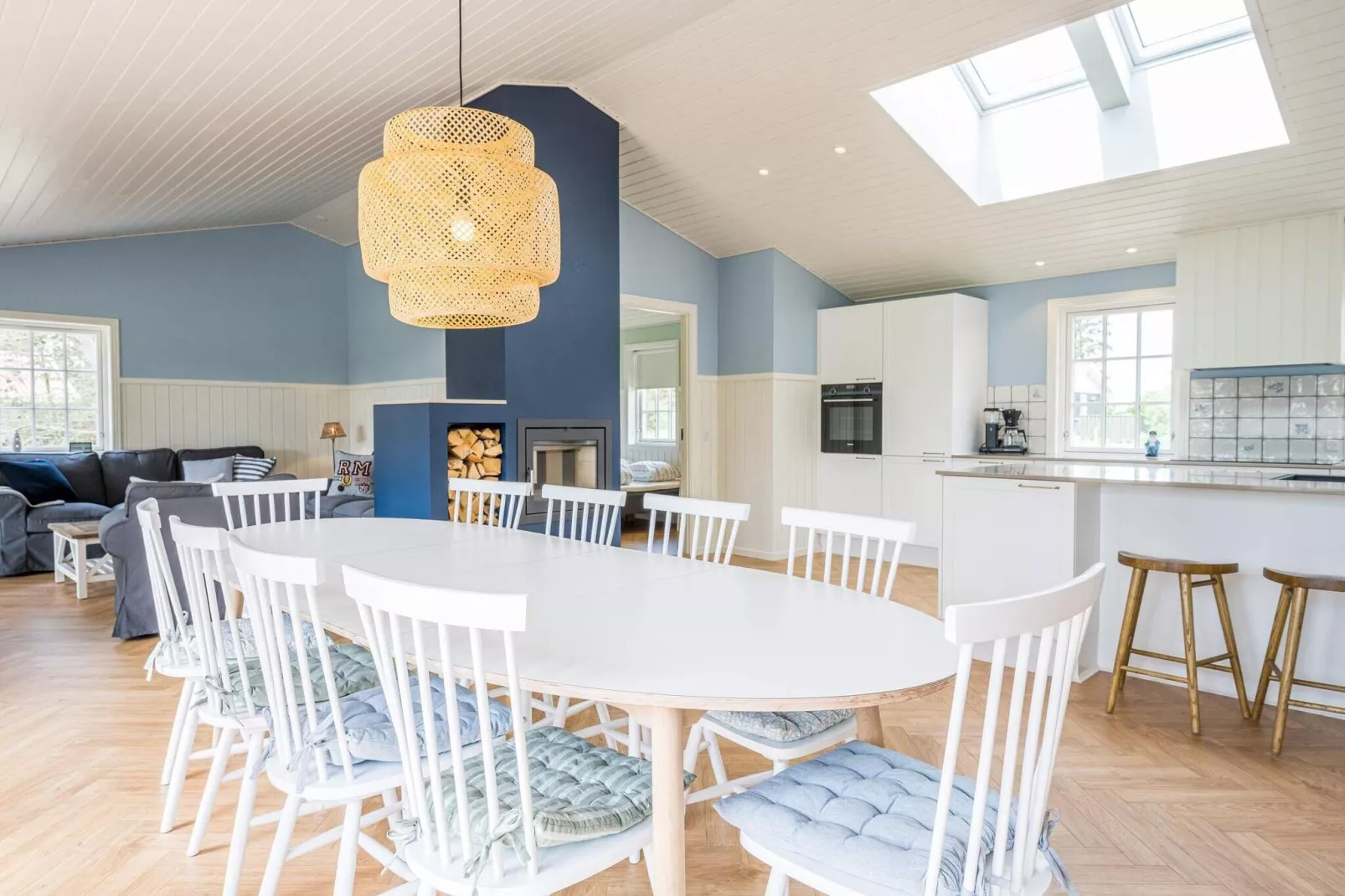 Maison de vacances pour 10 a Blåvand-Intérieur