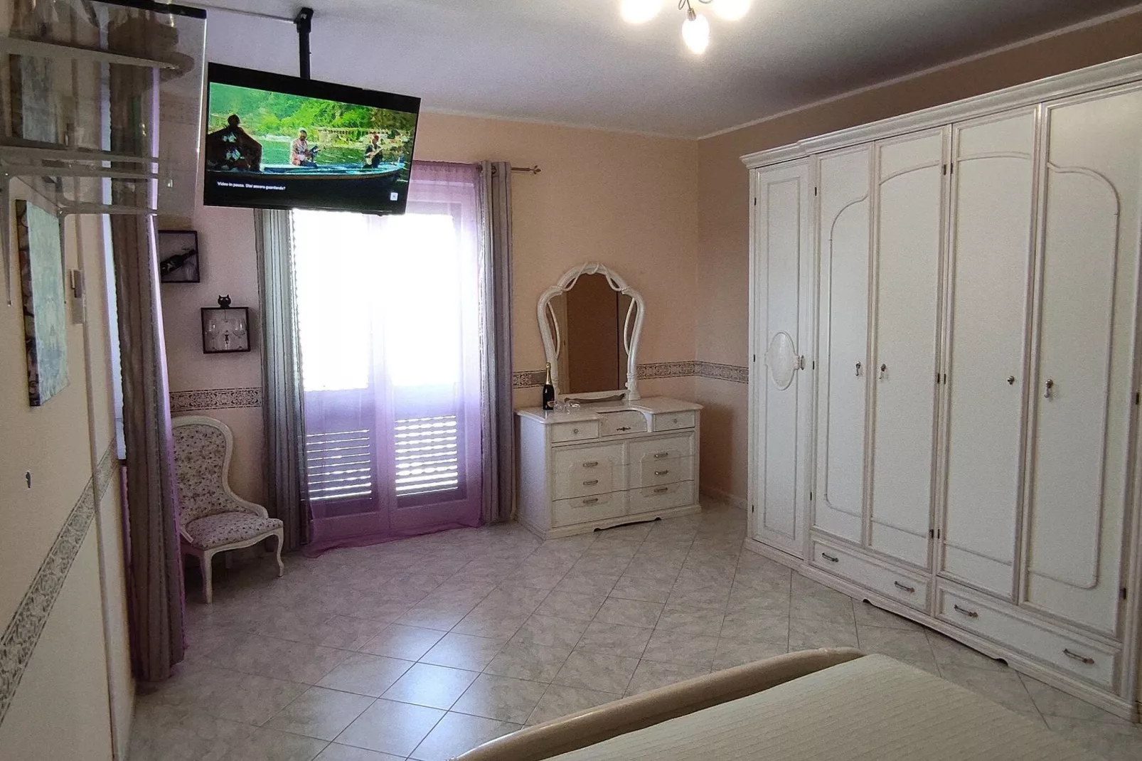 Appartamento Le Palme-Bedroom