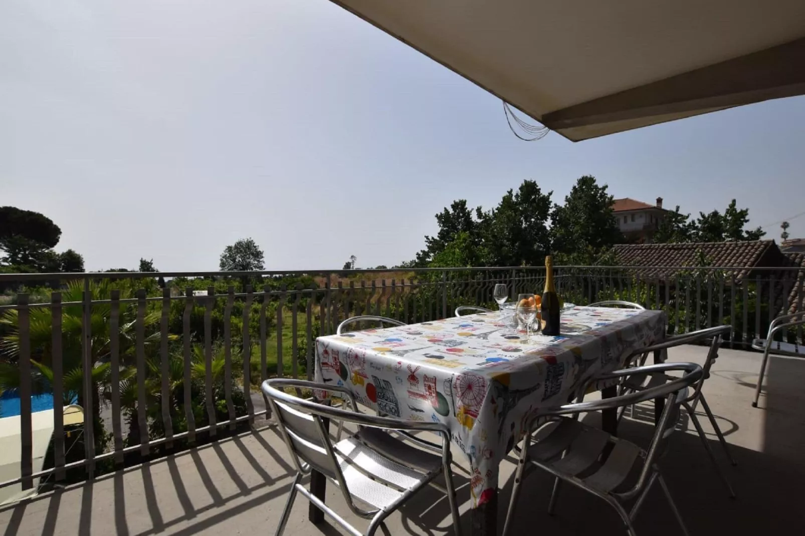 Appartamento Le Palme-Terrace balcony