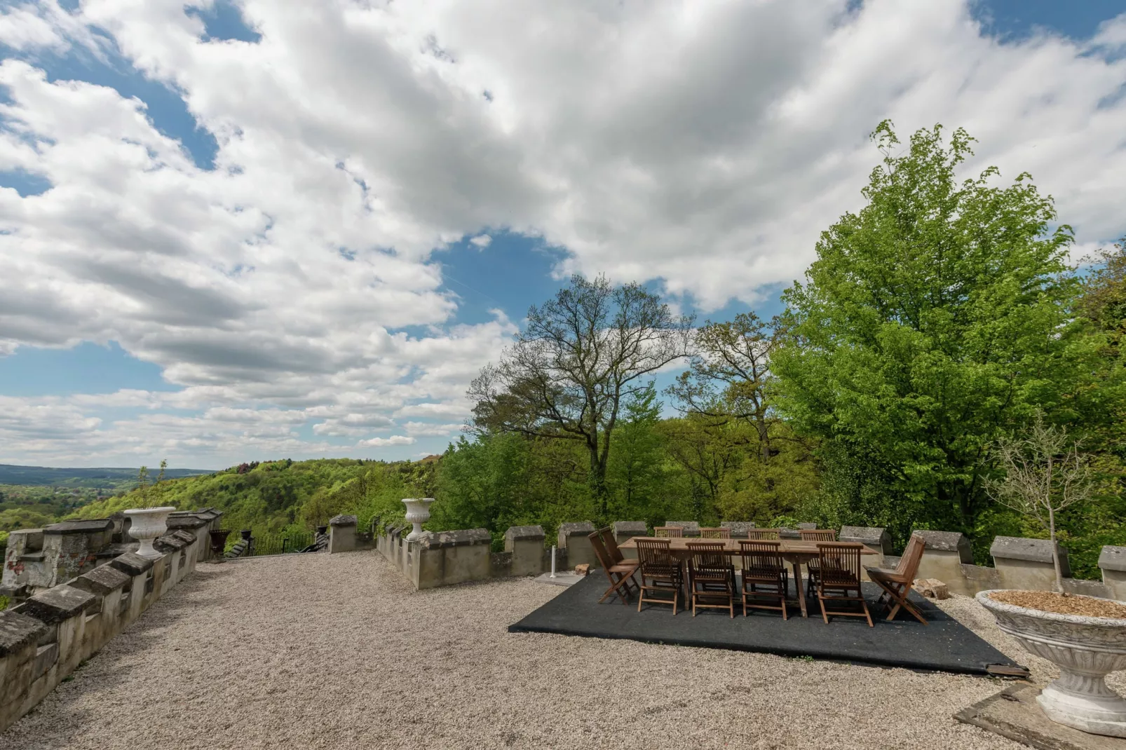 Le Chateau de Balmoral - 22 pers-Terrace balcony