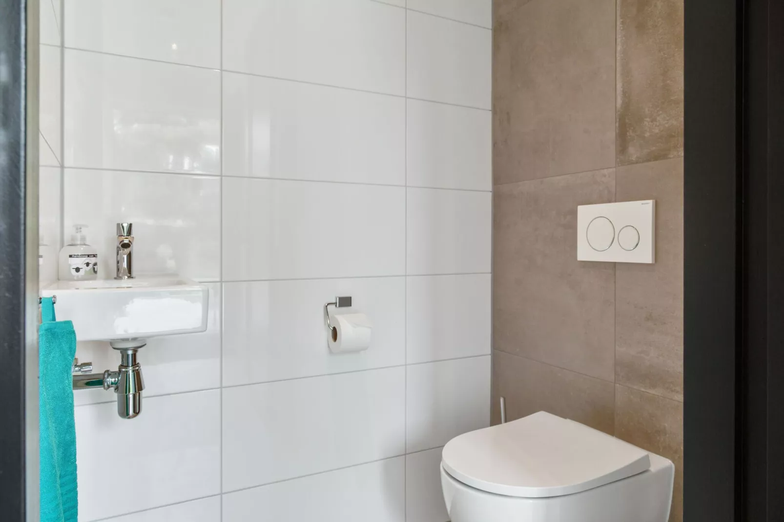 De Koog nr 1 - 6 pers woning de luxe-Salle de bain
