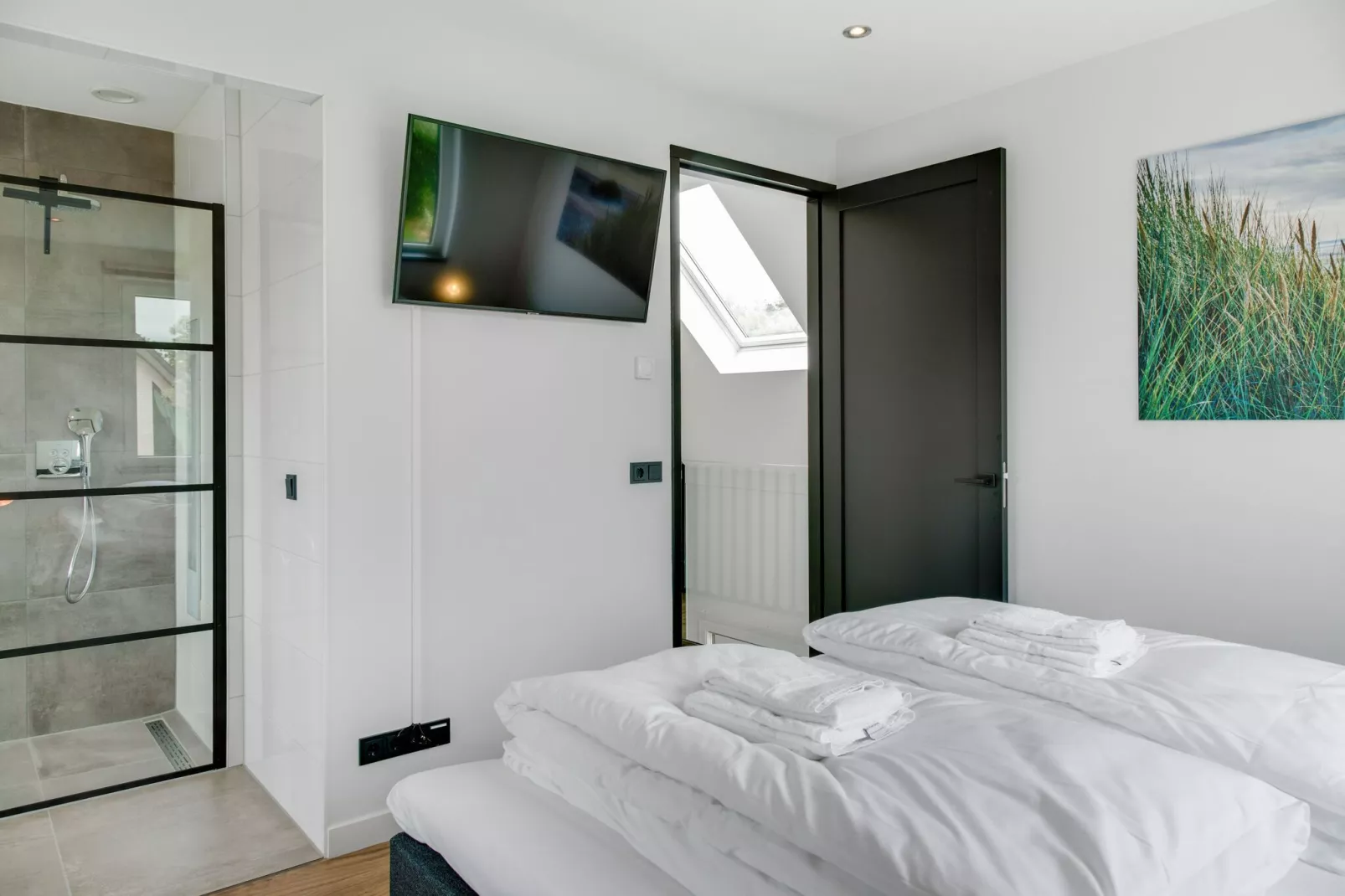 De Koog nr 2 - 6 pers woning de luxe-Bedroom