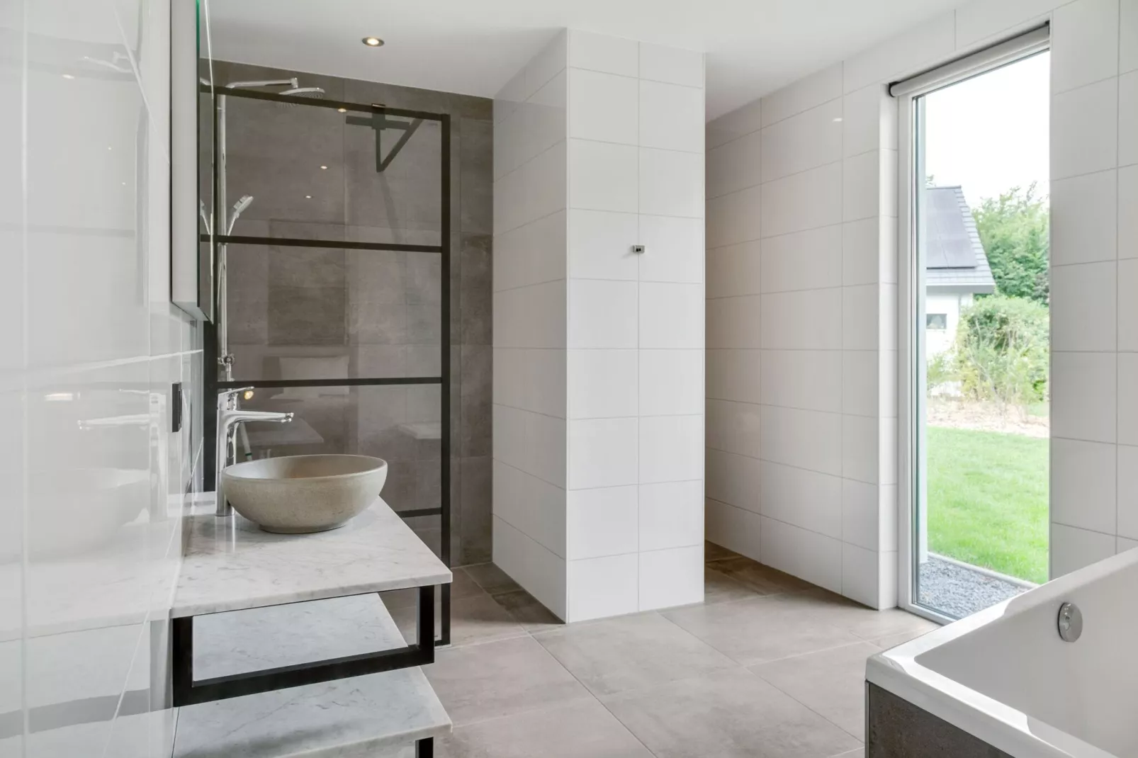 De Koog nr 2 - 6 pers woning de luxe-Bathroom
