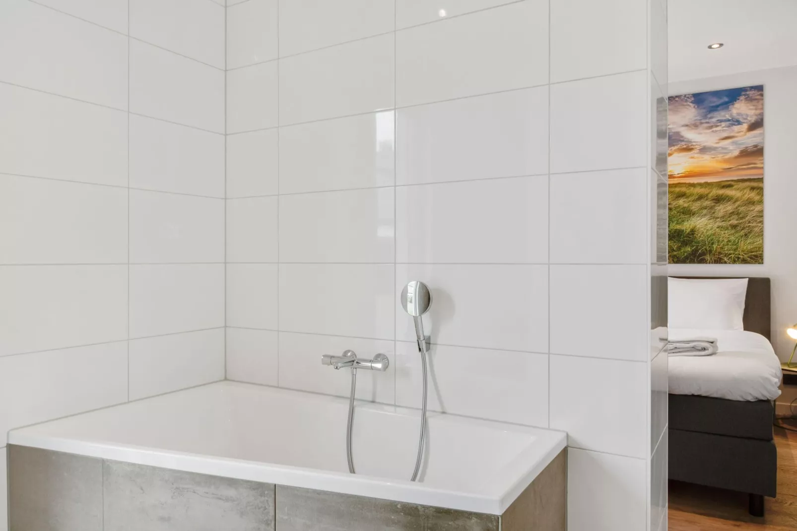 De Koog nr 2 - 6 pers woning de luxe-Bathroom