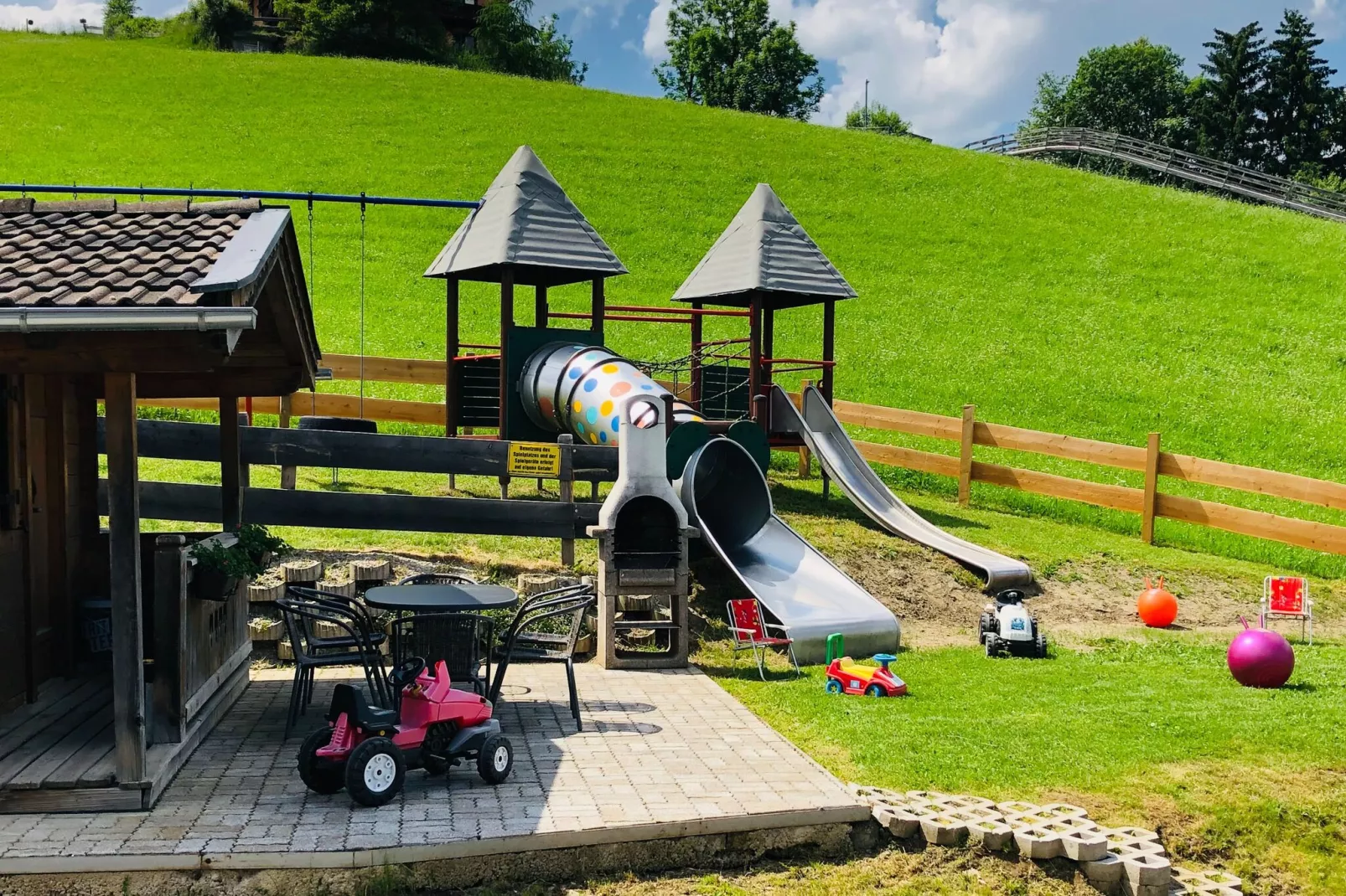 Landhaus Oberaigen-Gardens summer
