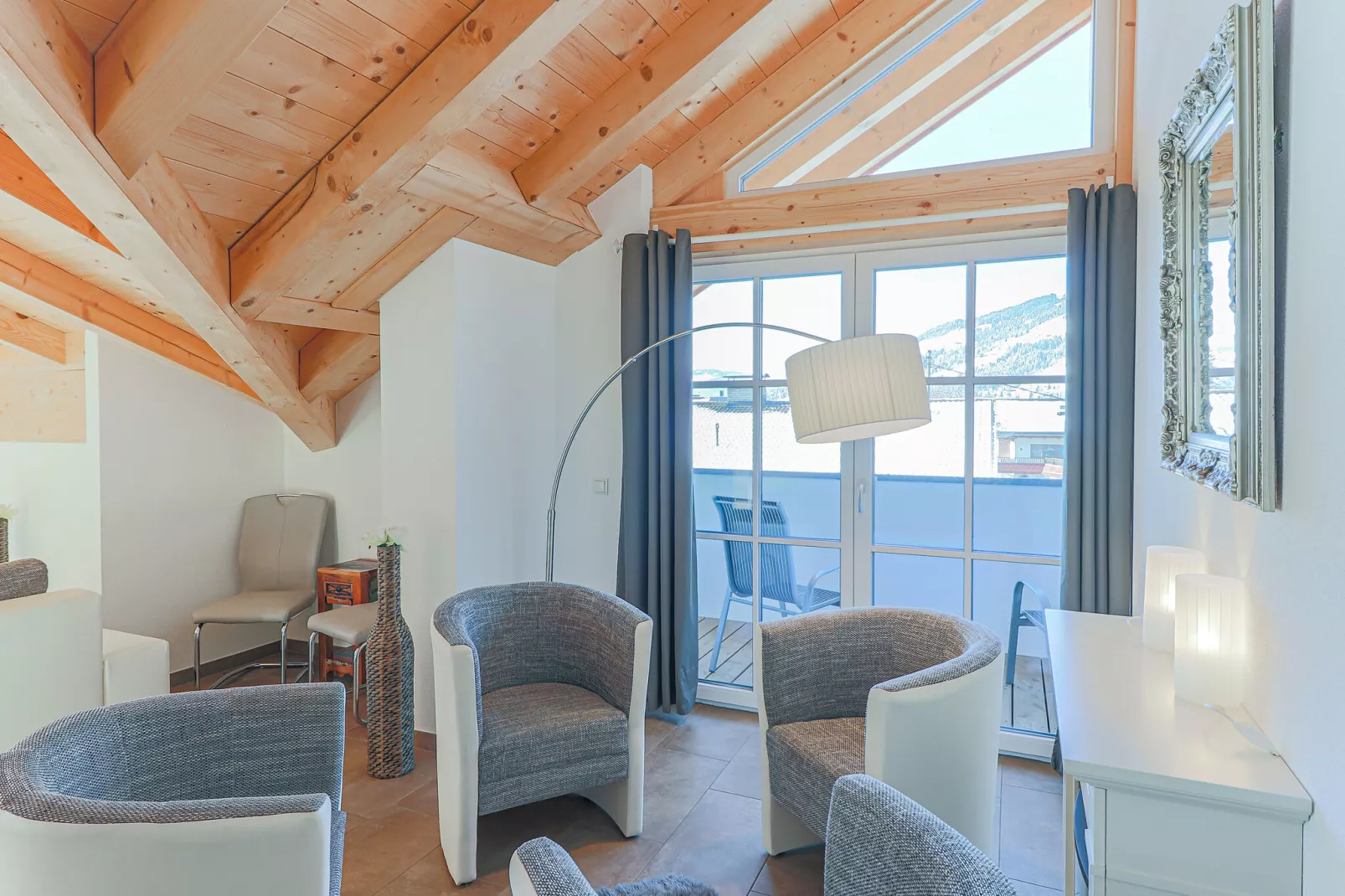 Residenz Edelalm - Penthouse-Living room