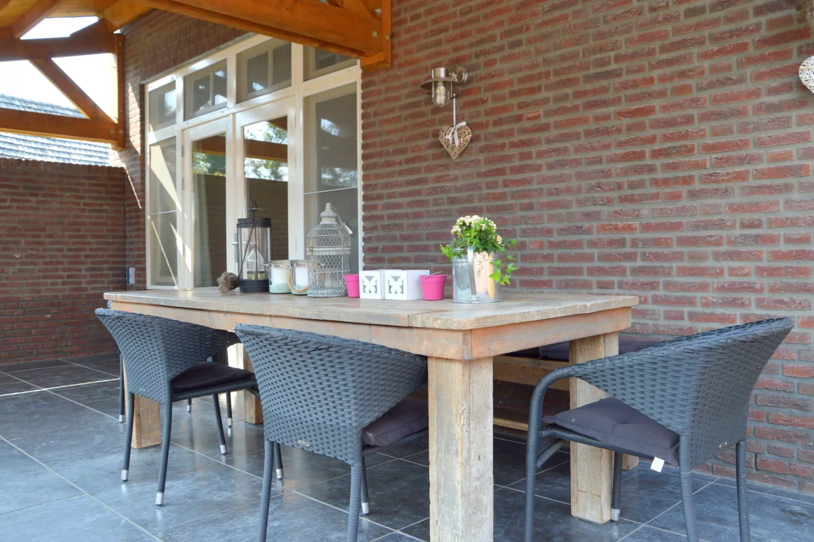 Oppe Winckel - De Biemösj-Balcon-terrasse