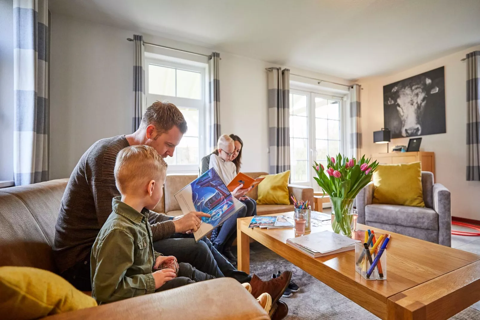 Buitenhof De Leistert 1-Living room