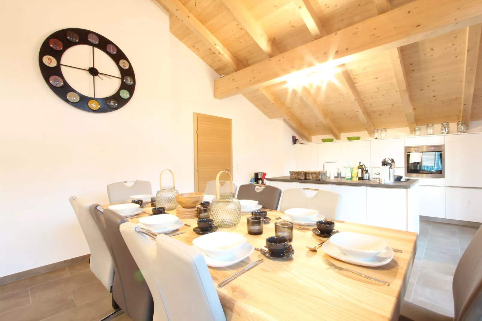 Residenz Edelalm - Penthouse 6-Salle à manger