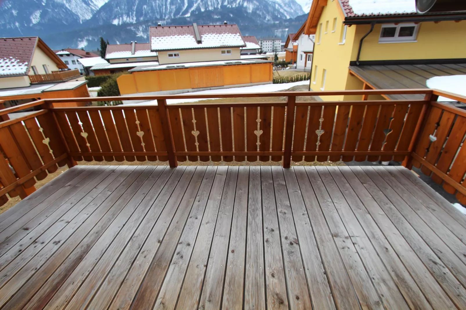 Chalet Gemse-Terrassenbalkon