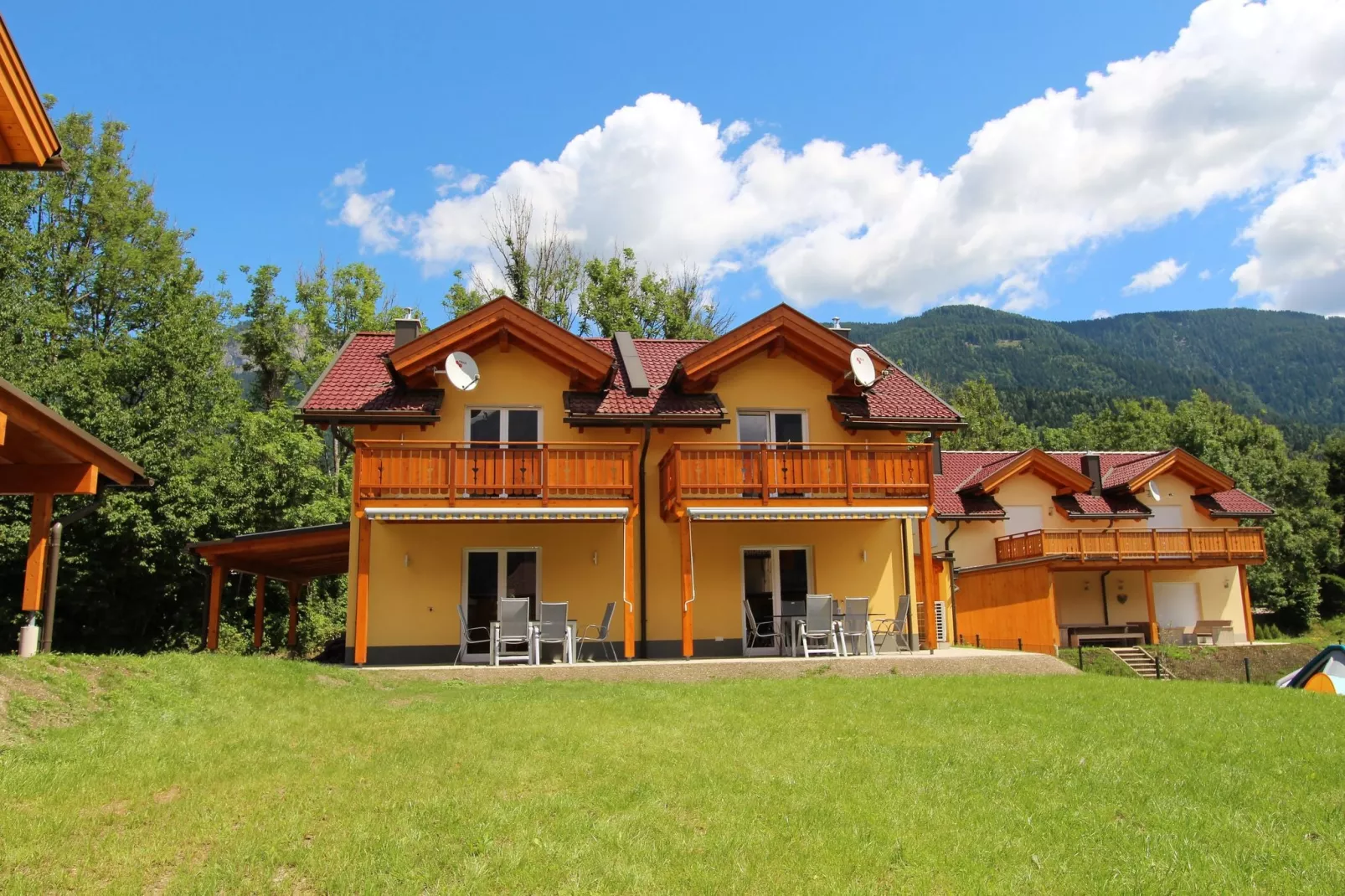 Chalet Gemse-Außenbereich Sommer