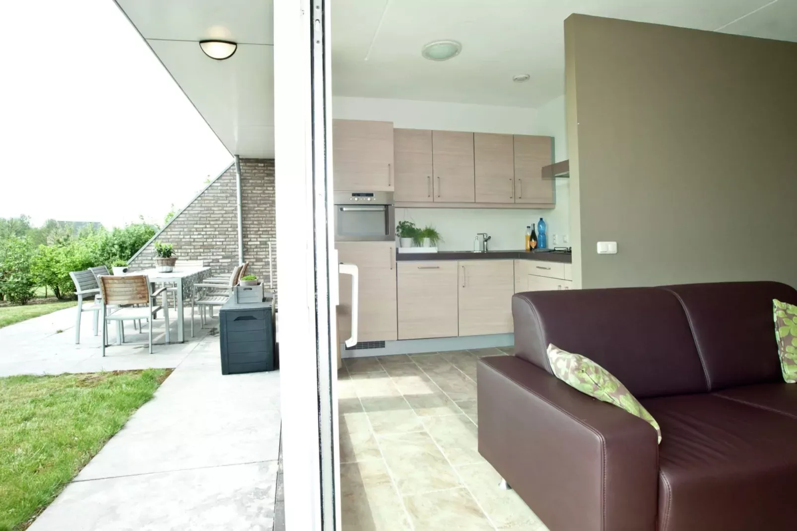 Maaspark Boschmolenplas - Tuinblik-Küche