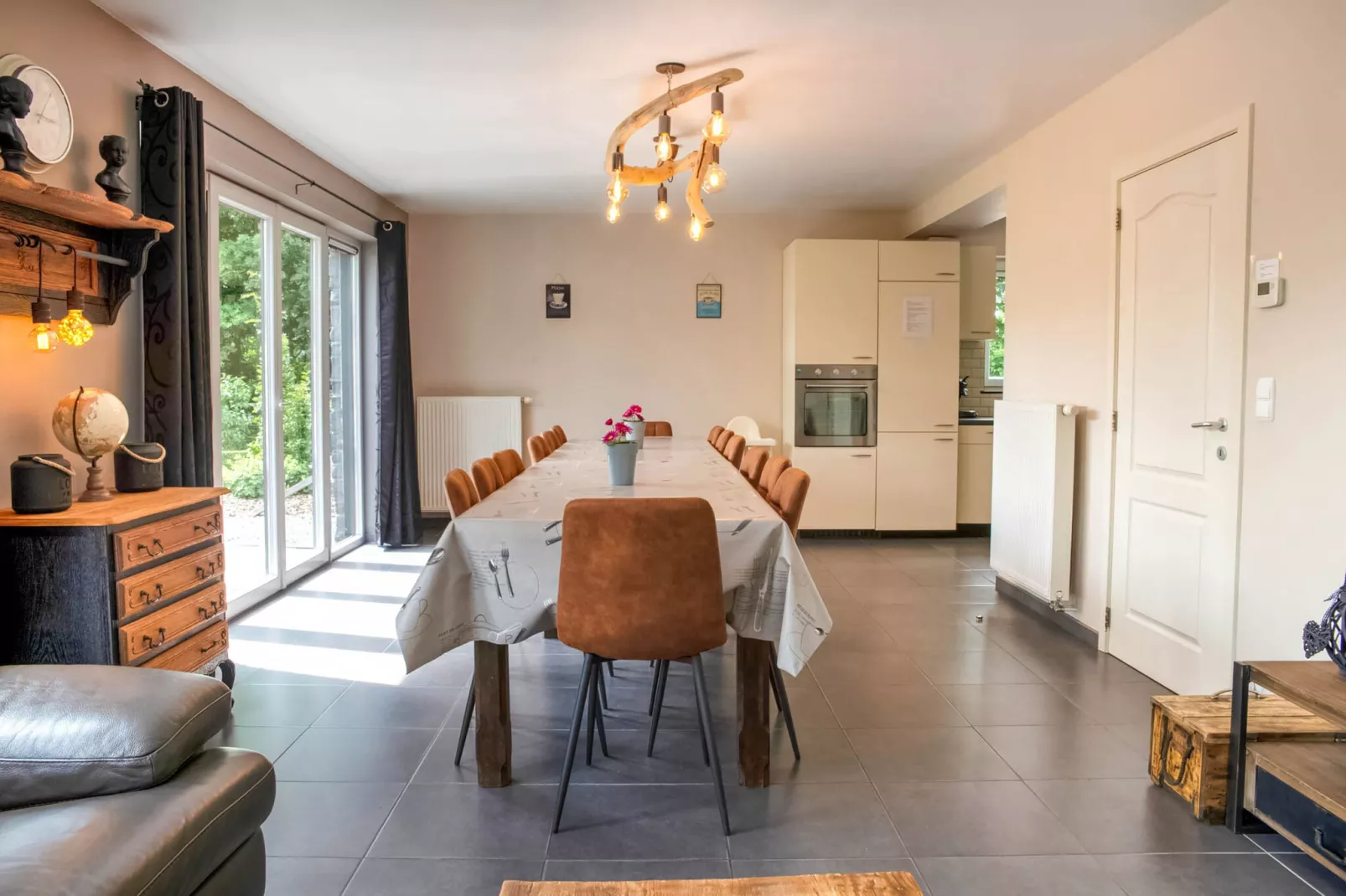 Villa Durbuy-Living room