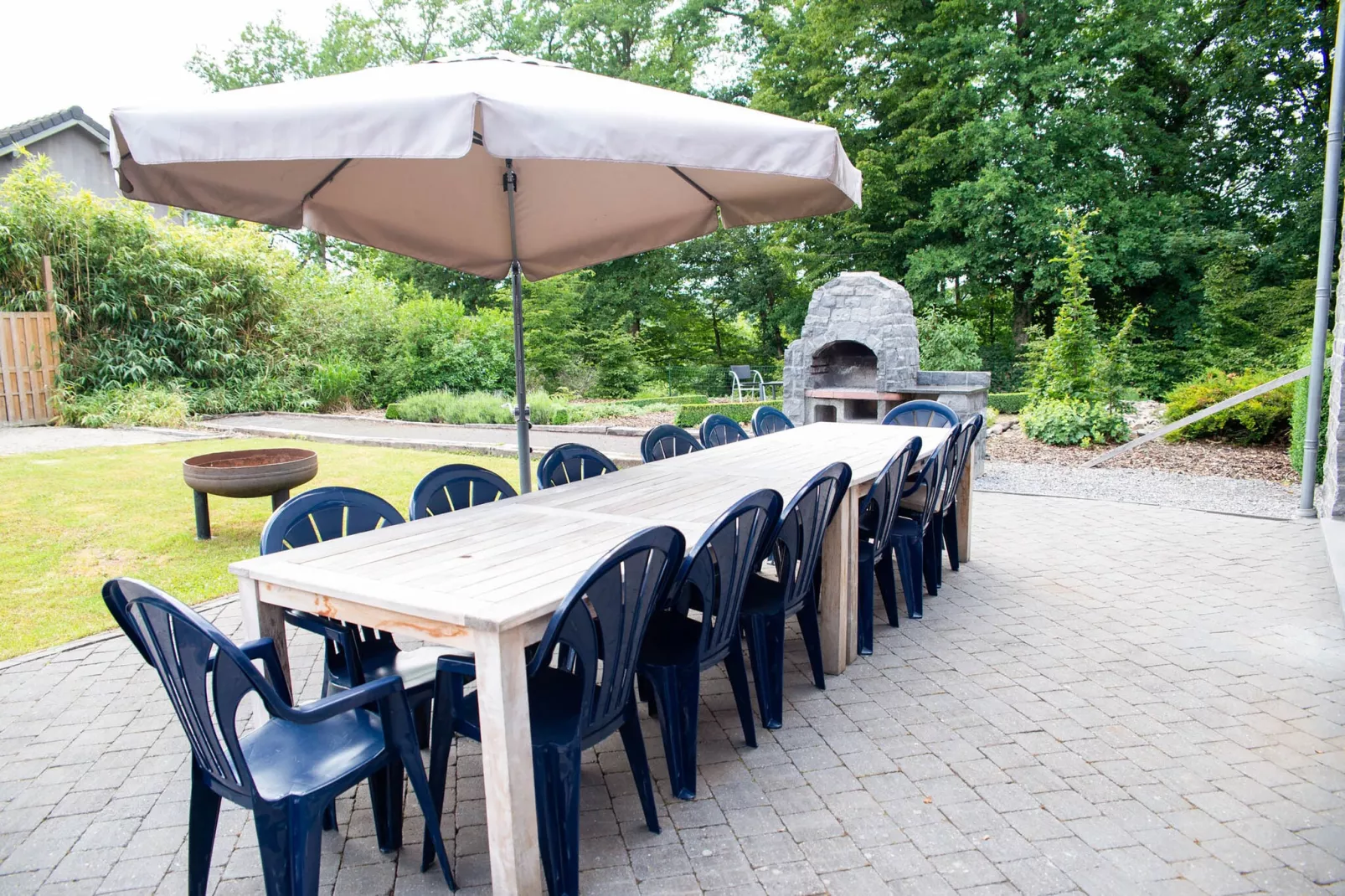 Villa Durbuy-Terrace balcony