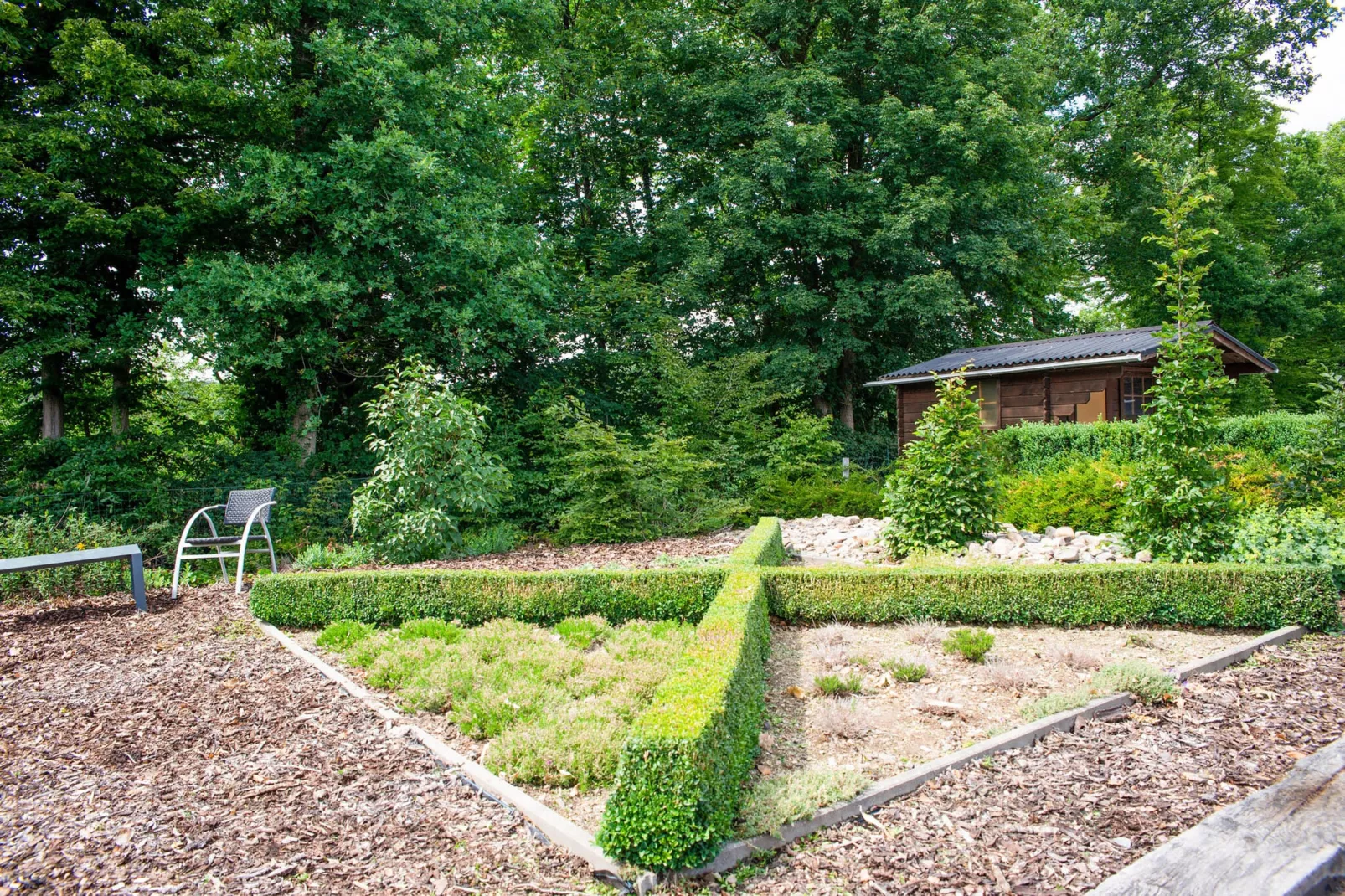 Villa Durbuy-Gardens summer