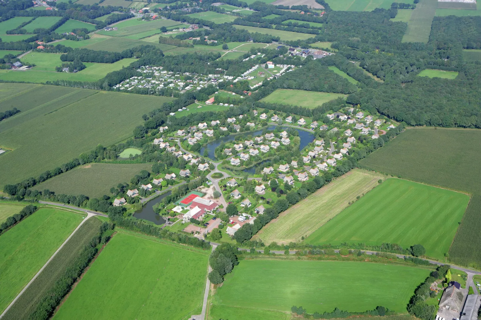 Résidence de Weerribben 1-Areas summer 1km