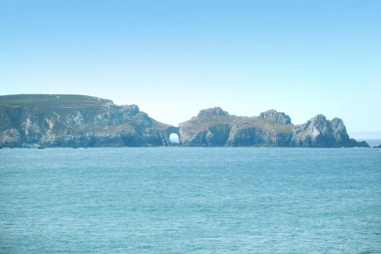 Bretonische Doppelhaushälfte in Meernähe Telgruc-sur-Mer-Water view