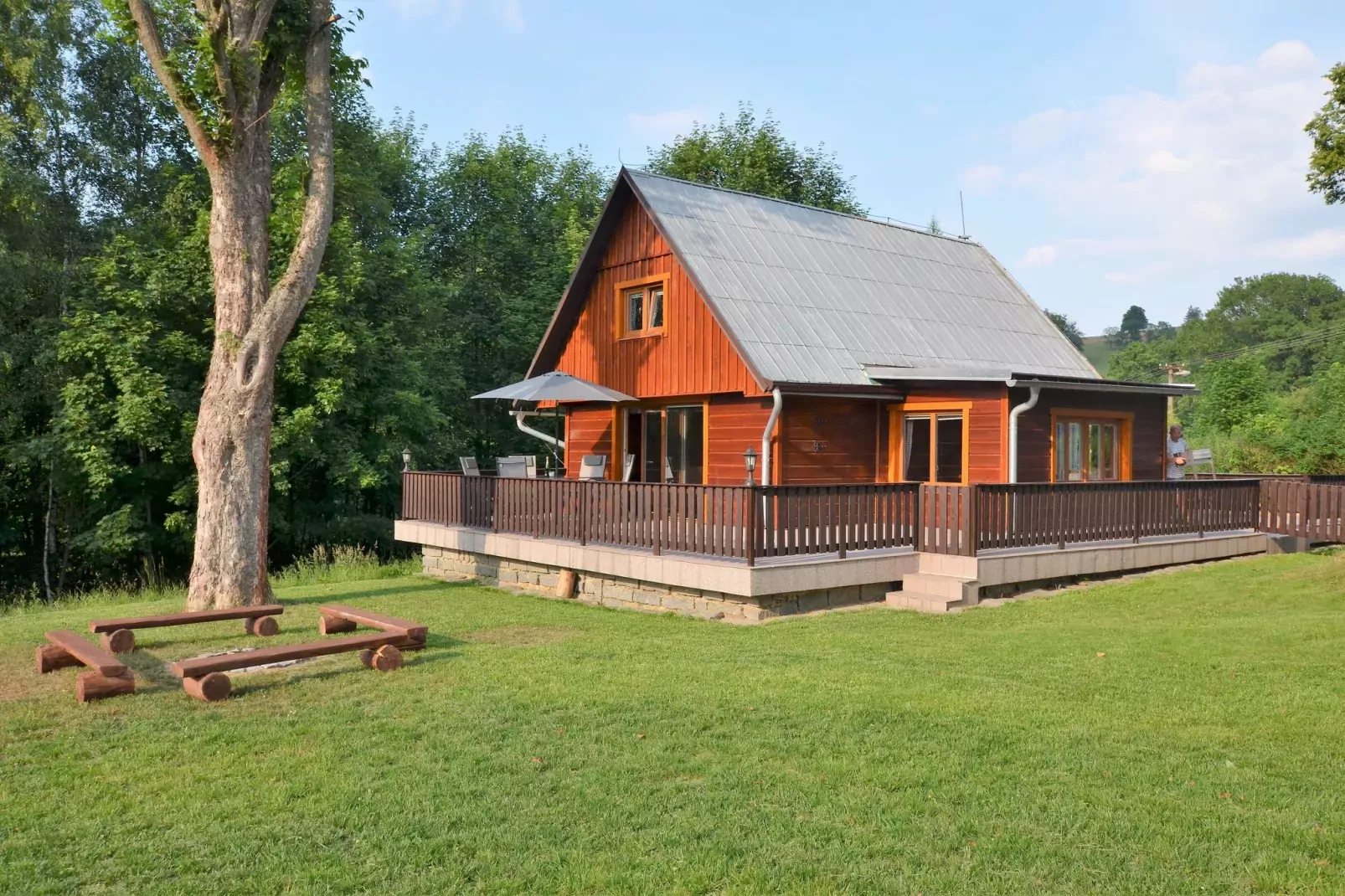 Relax Chalet Kyjov-Exterior summer