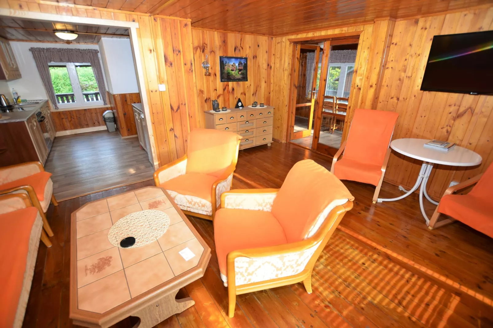 Relax Chalet Kyjov-Living room