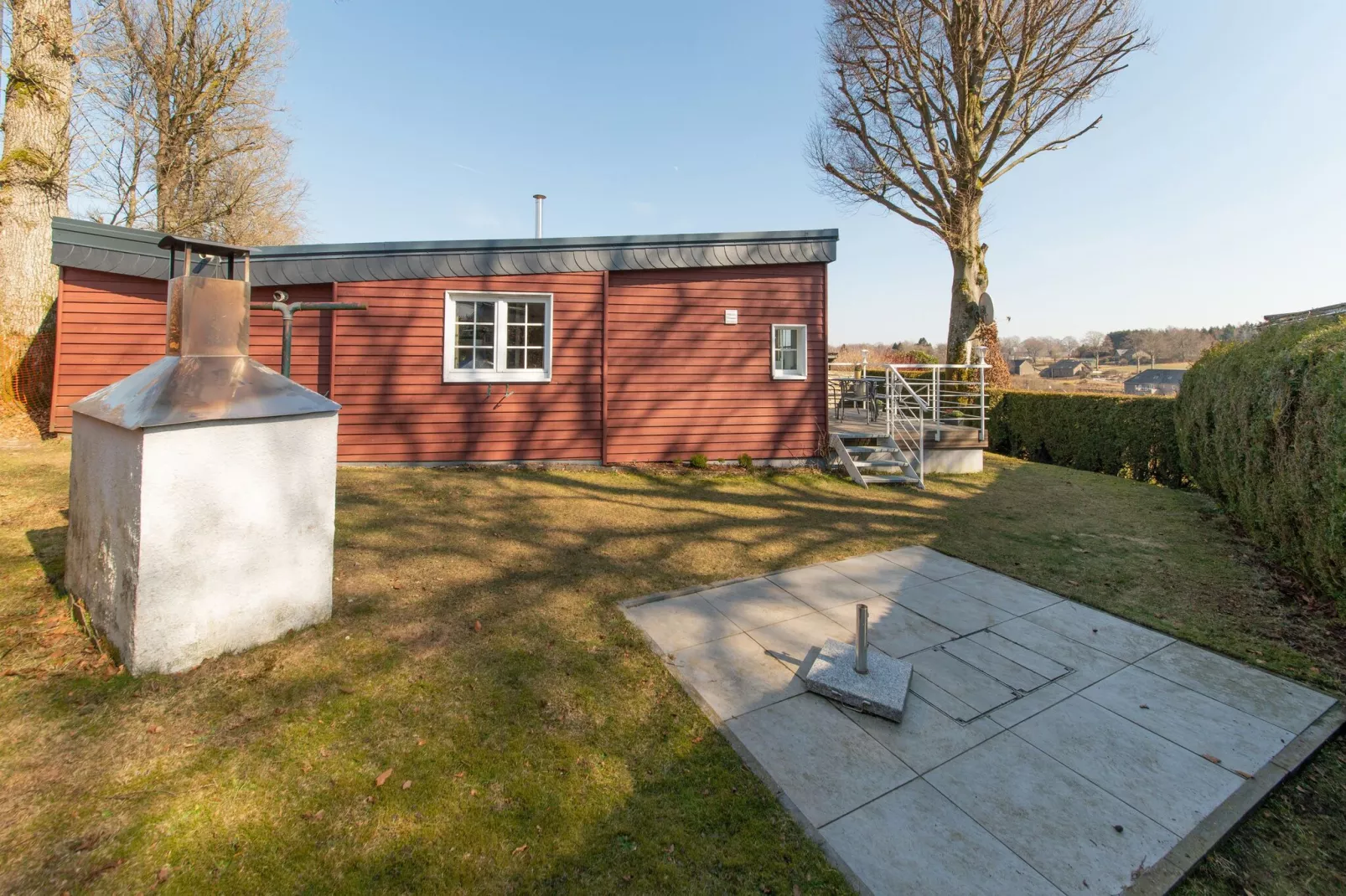 Le Chalet sous les Hetres-Piscine