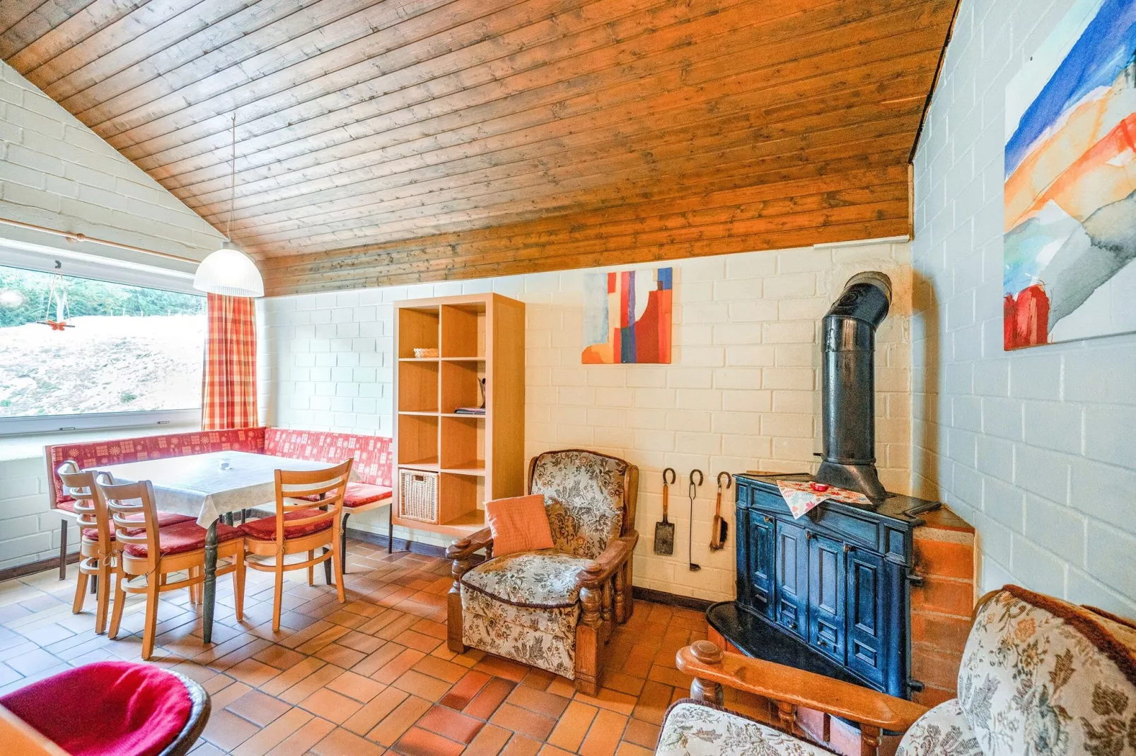 Fuchsbau-Wohnzimmer