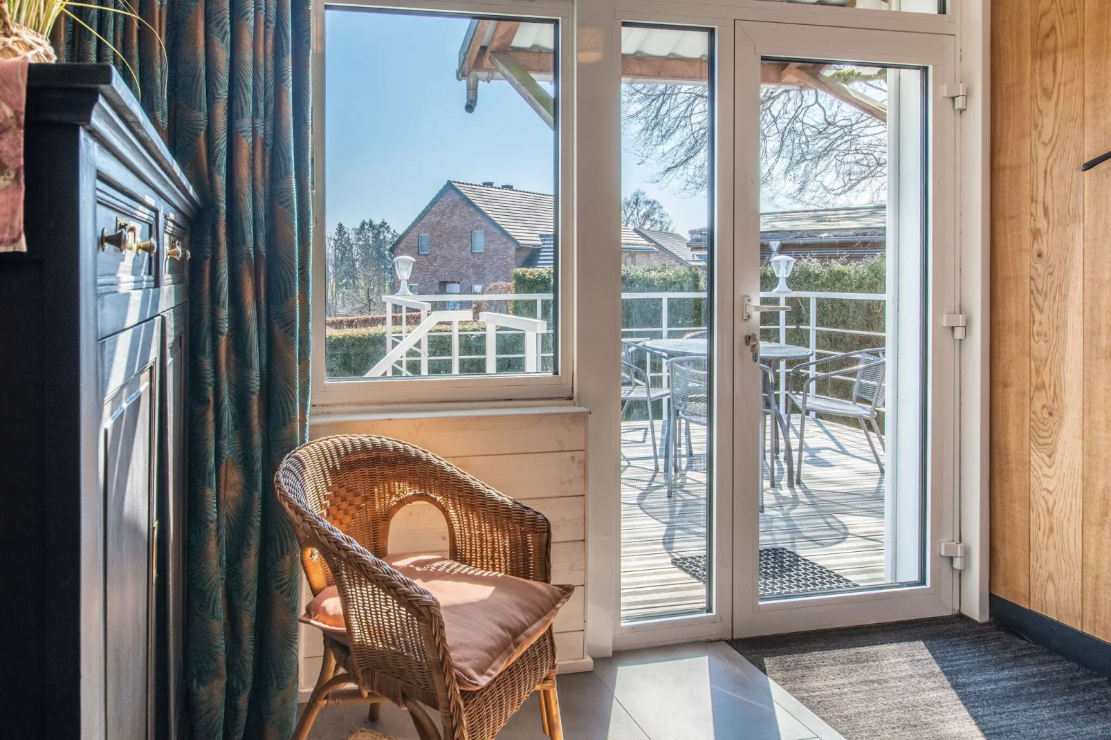 Le Chalet sous les Hetres-Balcon-terrasse