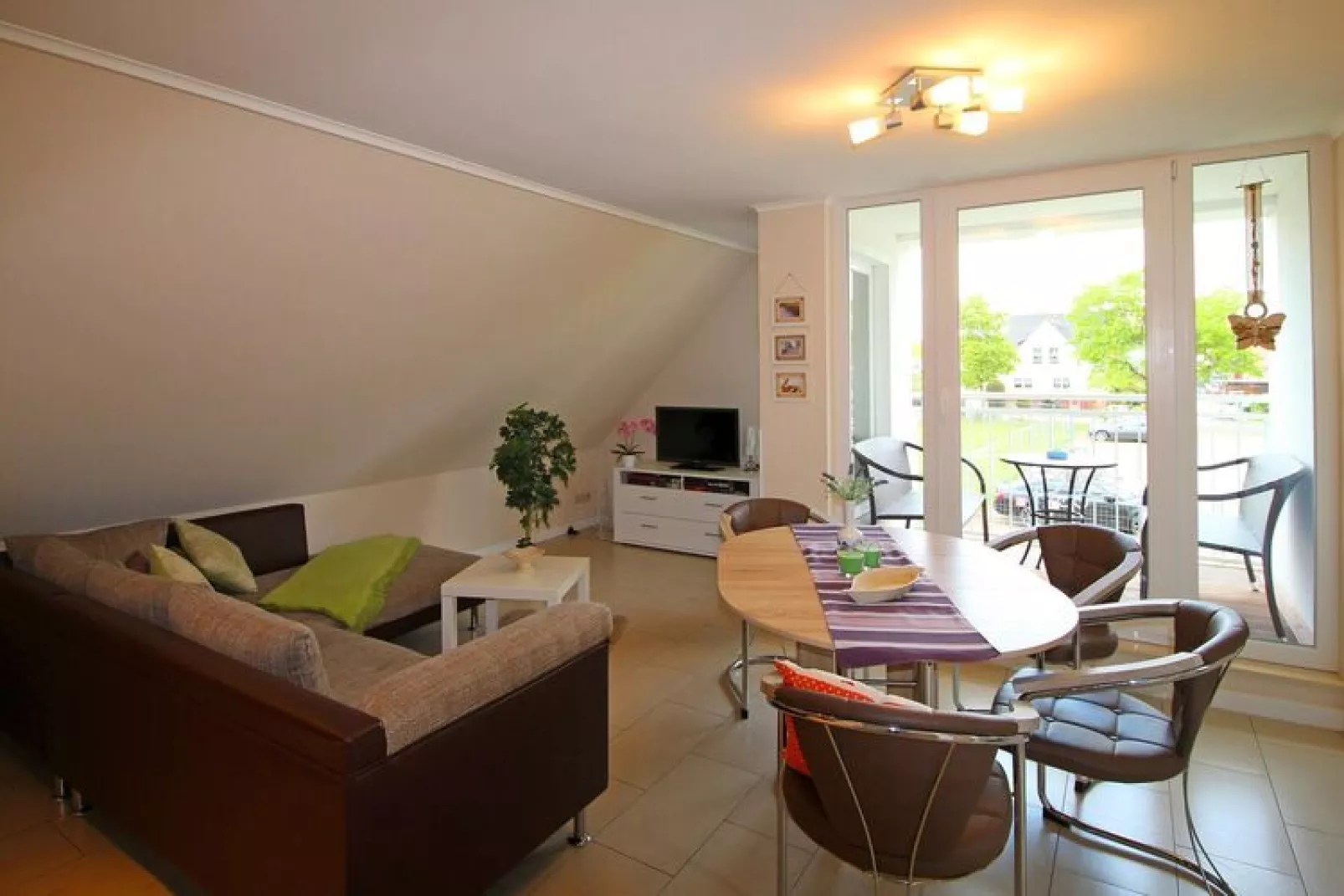 3-Raum-Wohnung für 4 Personen-Living room