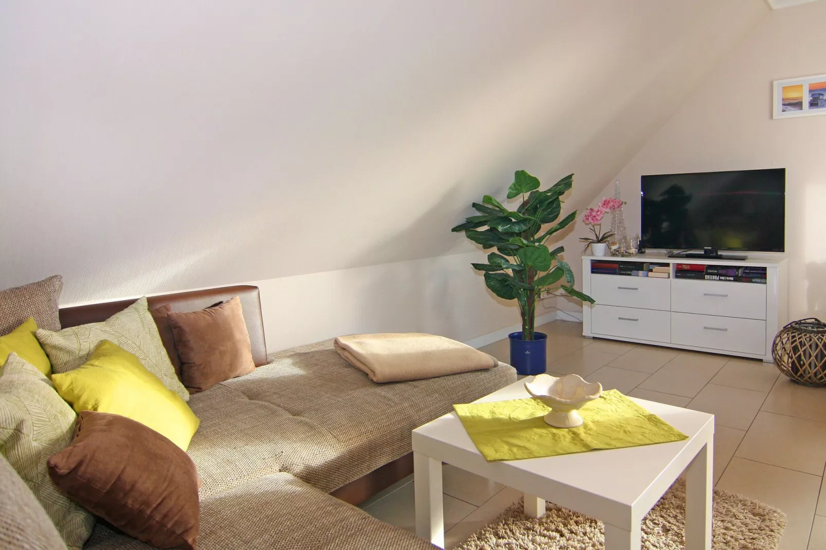 4-Raum-Wohnung für 6 Personen-Living room