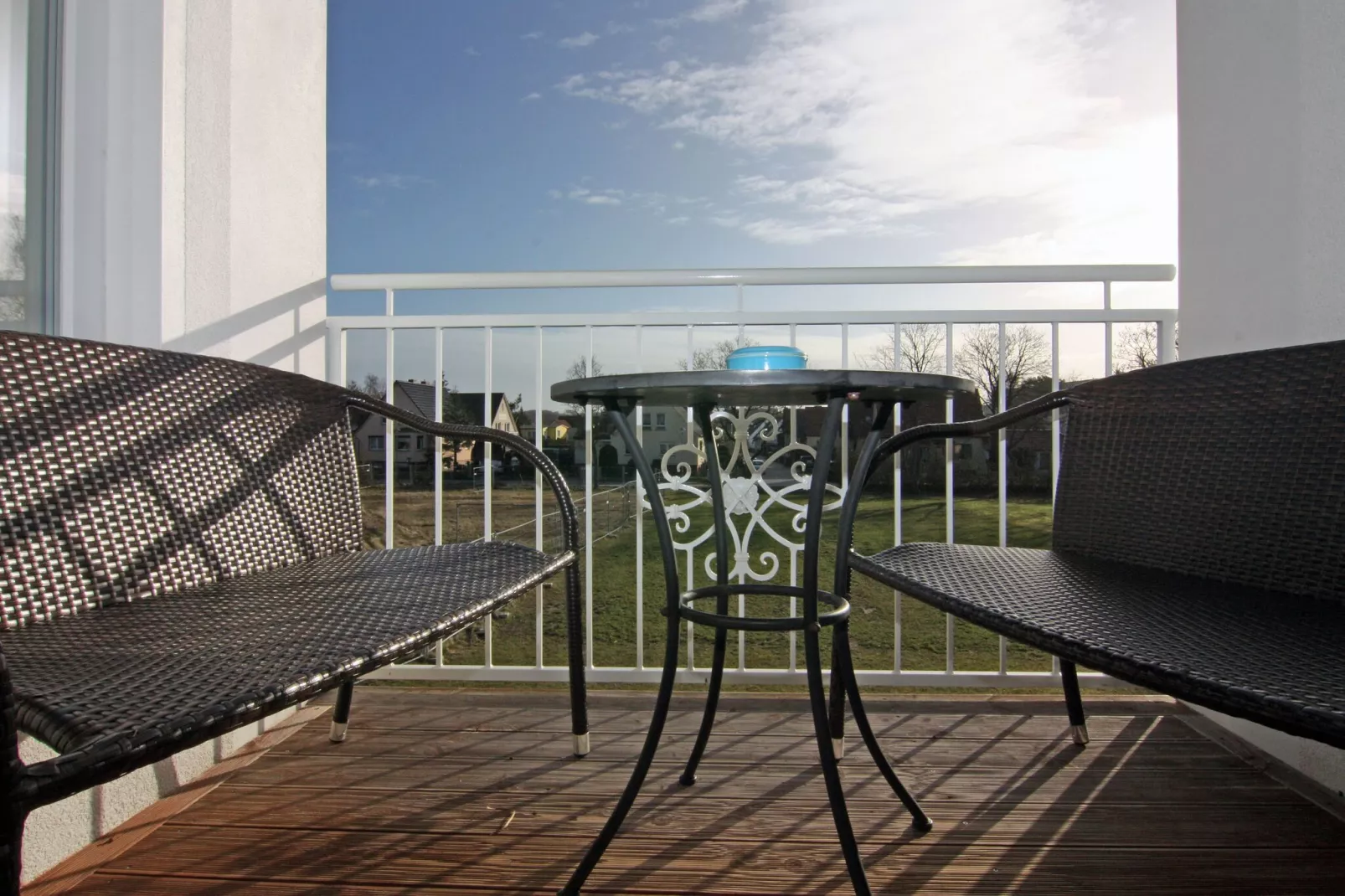 4-Raum-Wohnung für 6 Personen-Terrace balcony