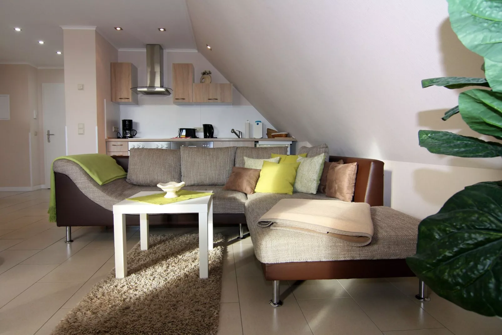 5-Raum-Wohnung für 8 Personen-Living room