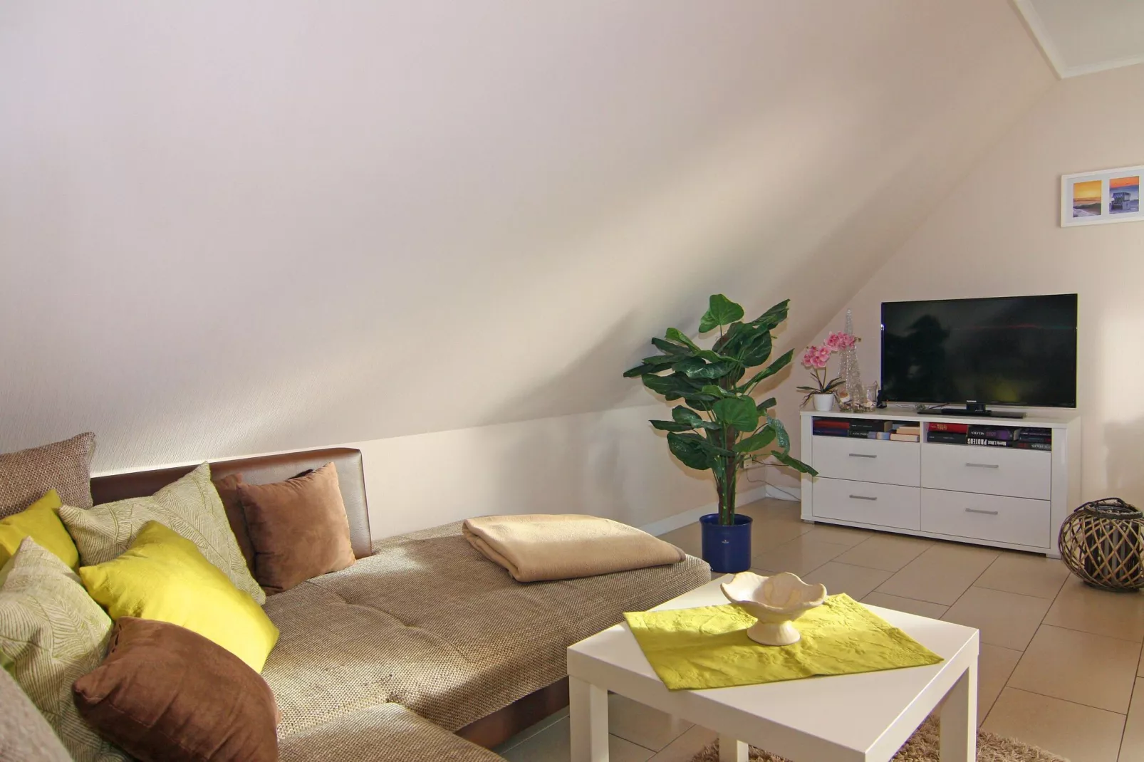 5-Raum-Wohnung für 8 Personen-Living room