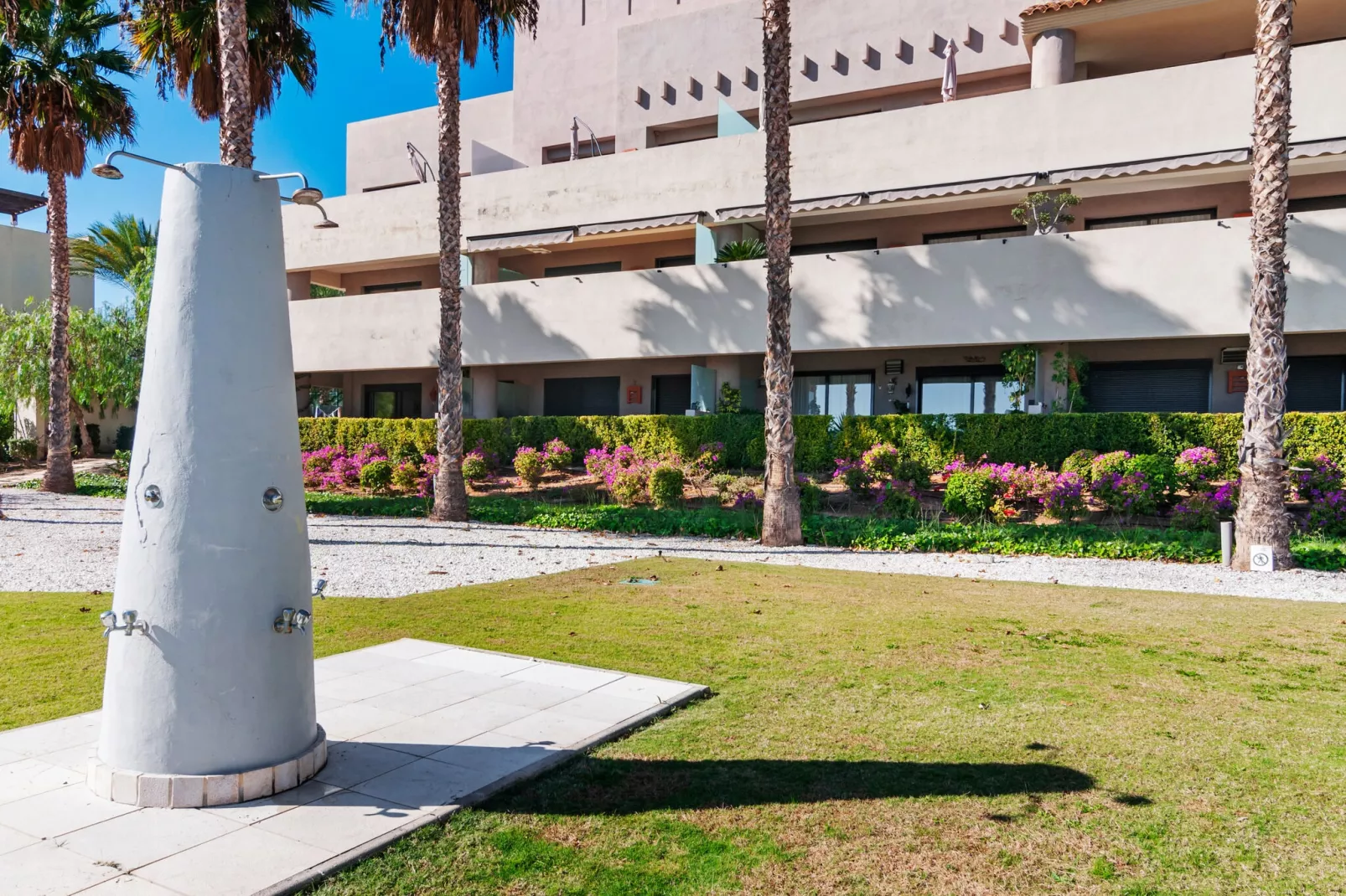 Valle del Este-Gardens in summer