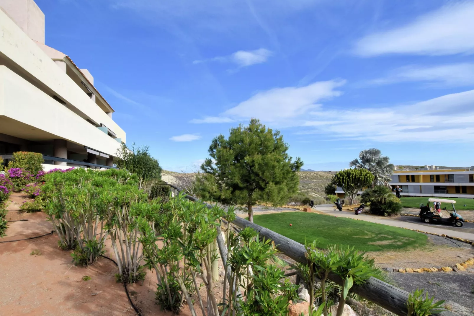 Valle del Este-Gardens in summer