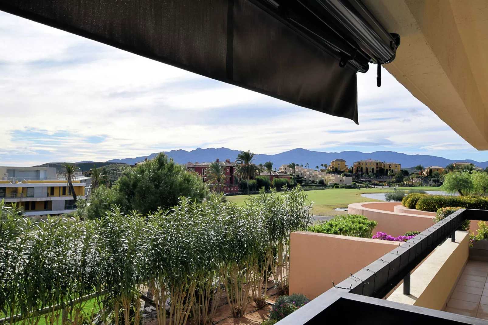 Valle del Este-Gardens in summer